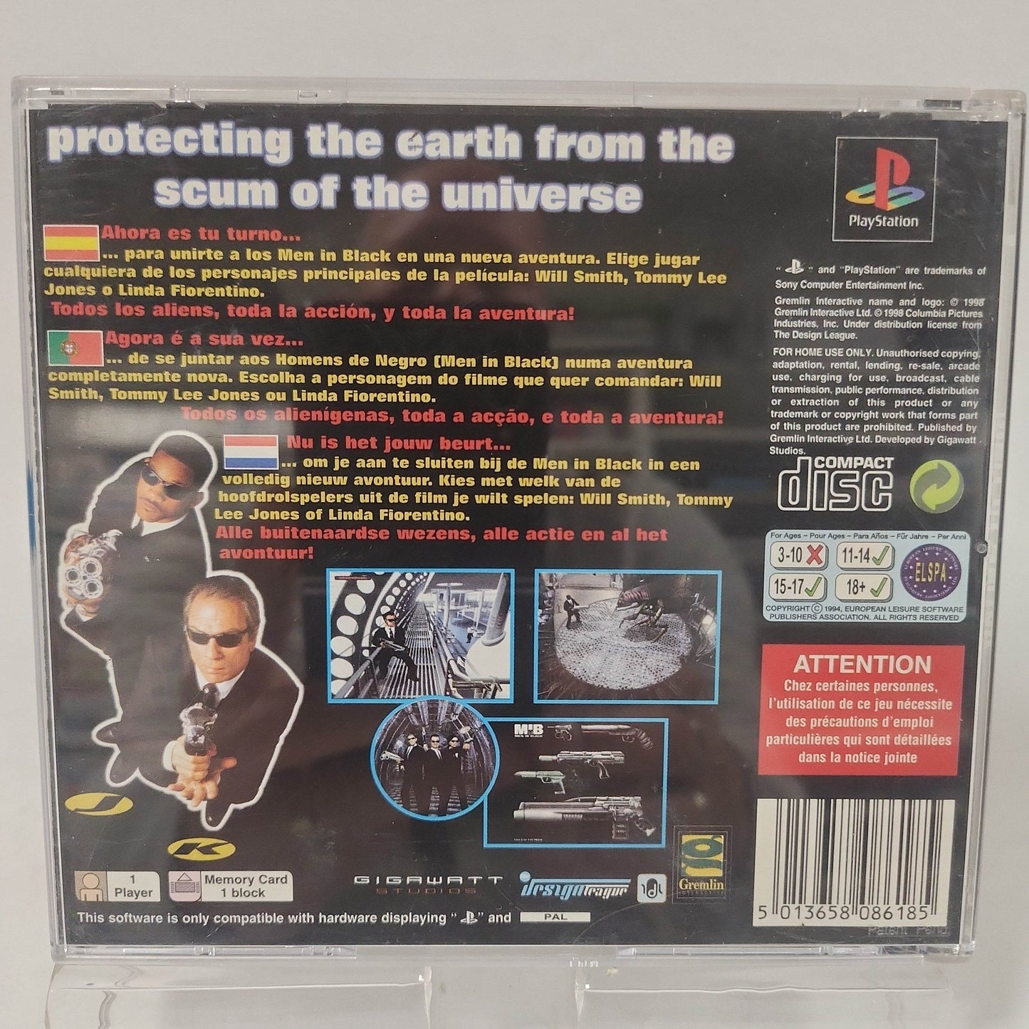 Men in Black Playstation 1 - Feniks Gameshop