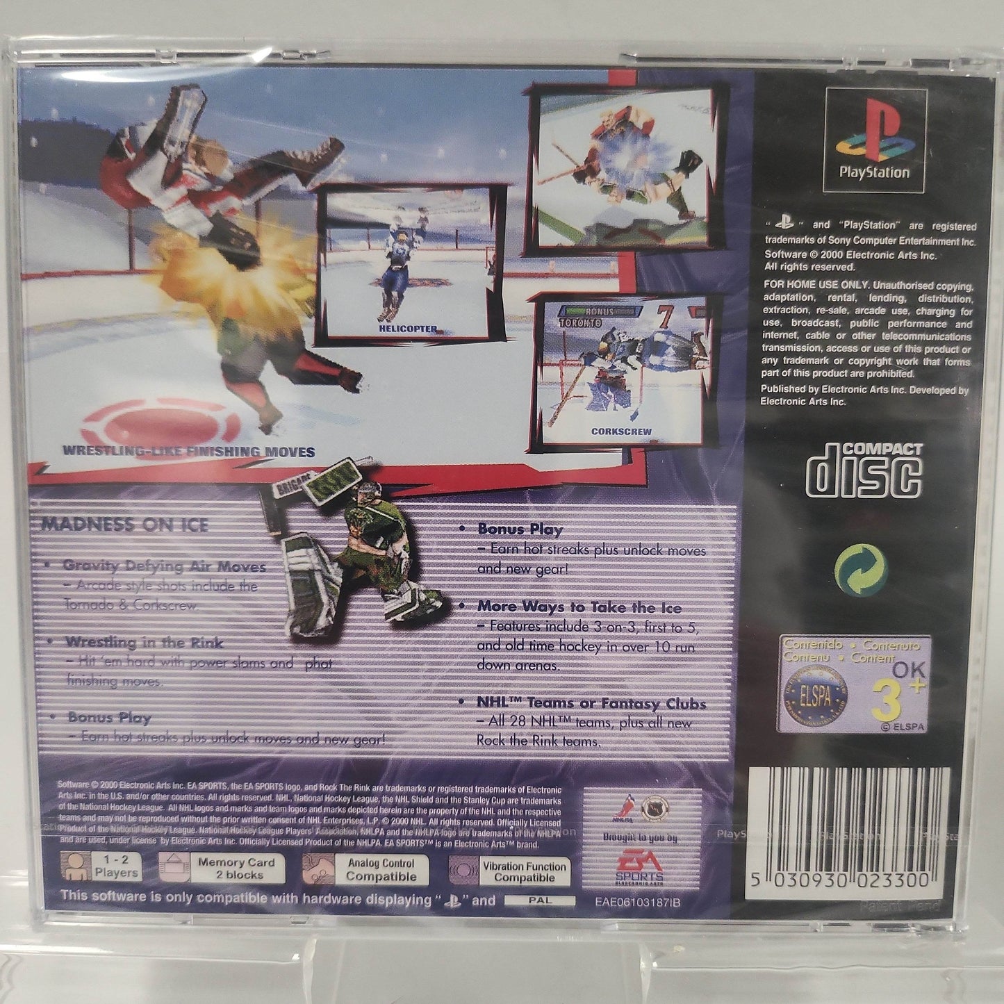 NHL Rock the Rink geseald Playstation 1 - Feniks Gameshop