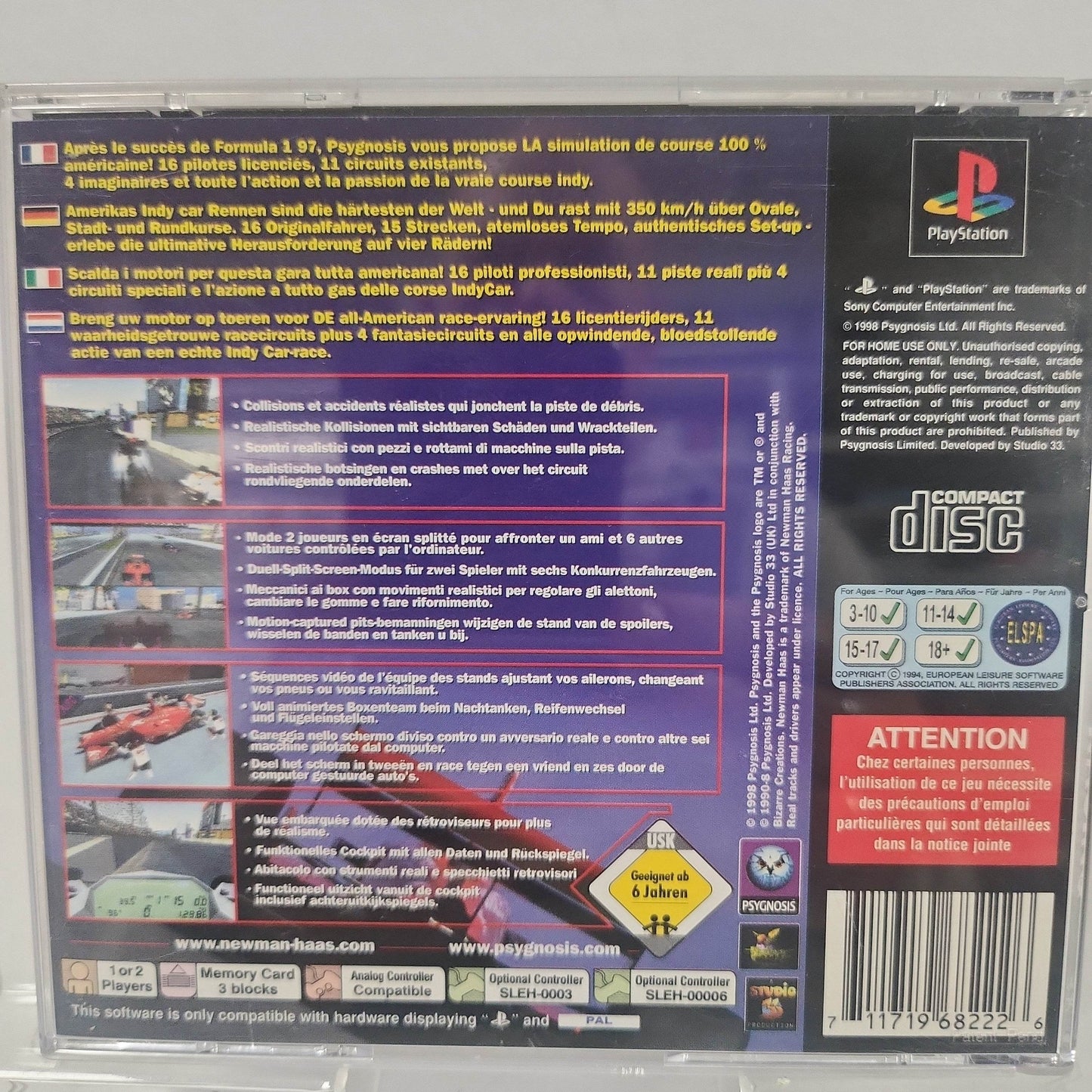 Newmanhaas Racing Playstation 1 - Feniks Gameshop
