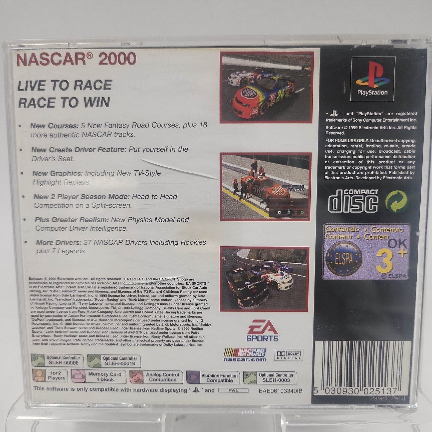 Nascar 2000 Classics Value Series Playstation 1 - Feniks Gameshop