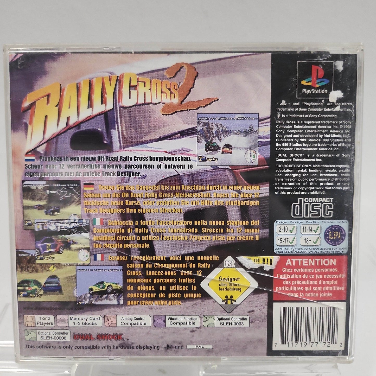 Rally Cross 2 Playstation 1 - Feniks Gameshop