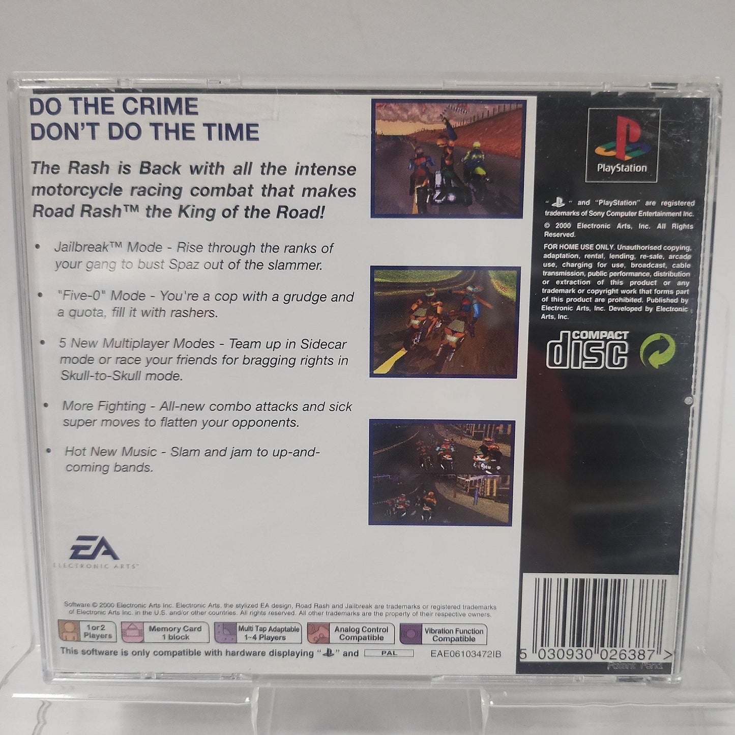 Roadrash Jailbreak Classics Playstation 1 - Feniks Gameshop