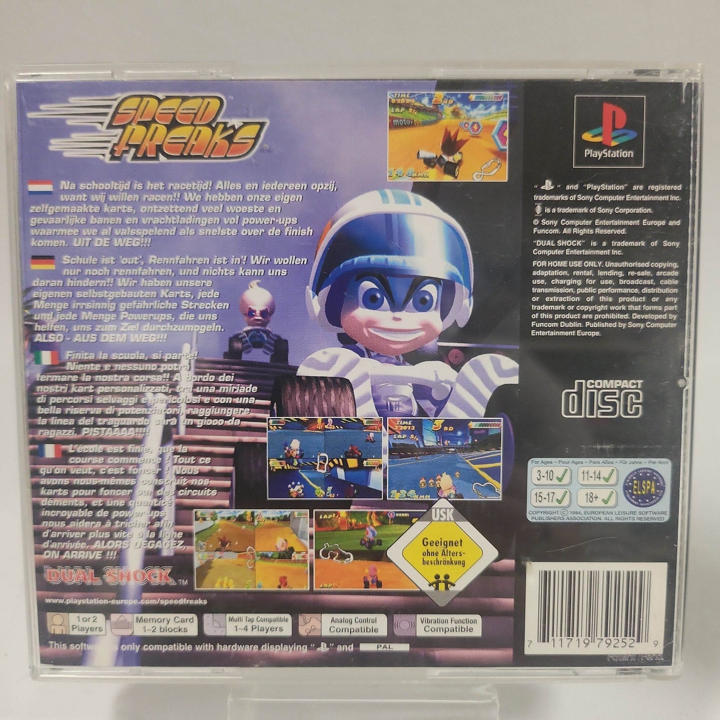 Speed Freaks (No Book, No Frontcover) Playstation 1 - Feniks Gameshop
