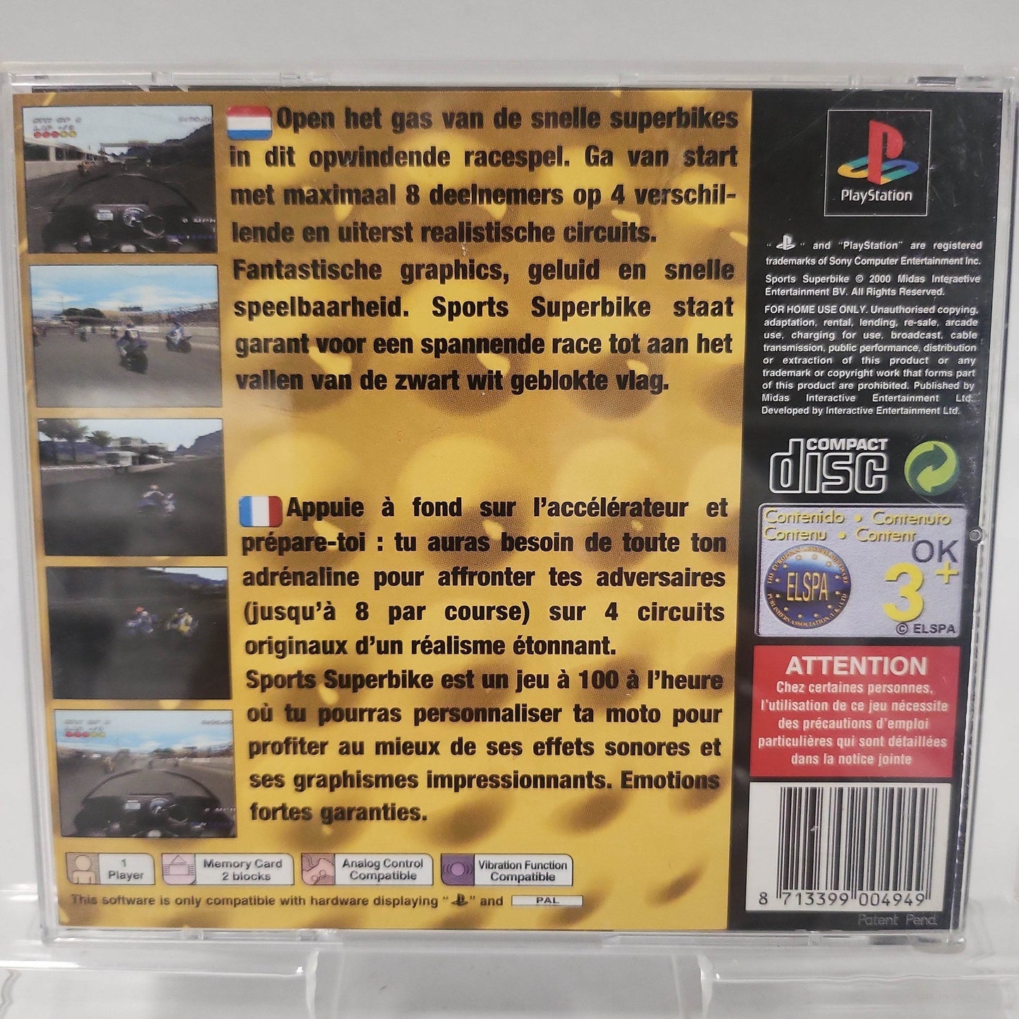 Sports Superbike Playstation 1 - Feniks Gameshop