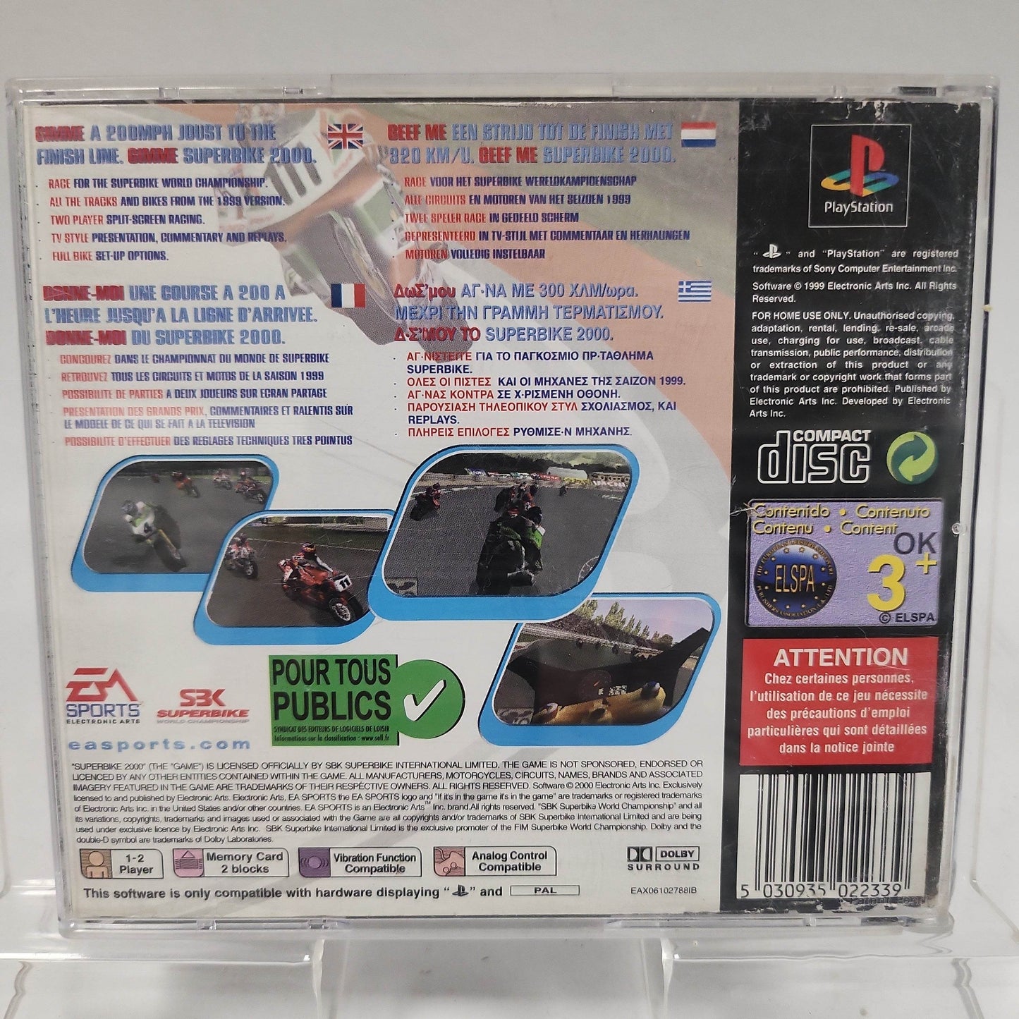 Superbike 2000 Playstation 1 - Feniks Gameshop