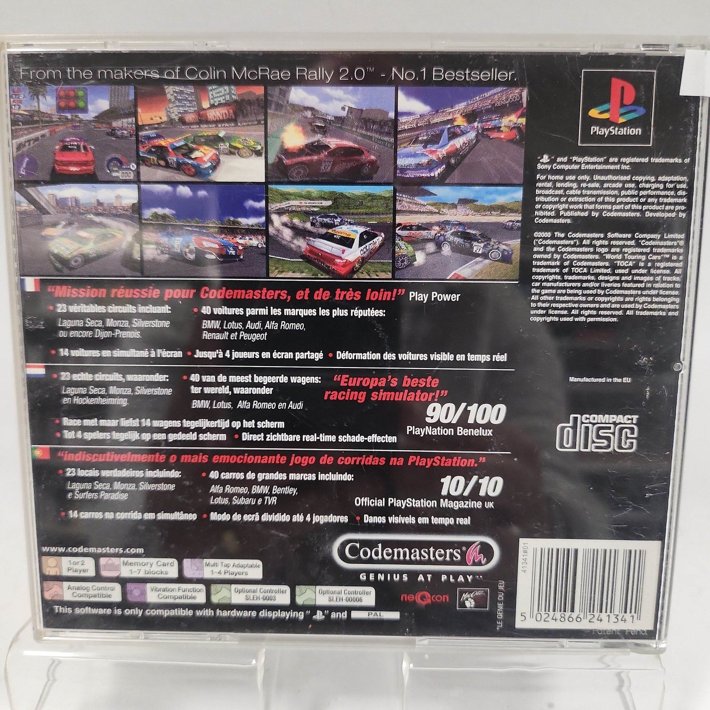 Toca World Touring Cars Playstation 1 - Feniks Gameshop
