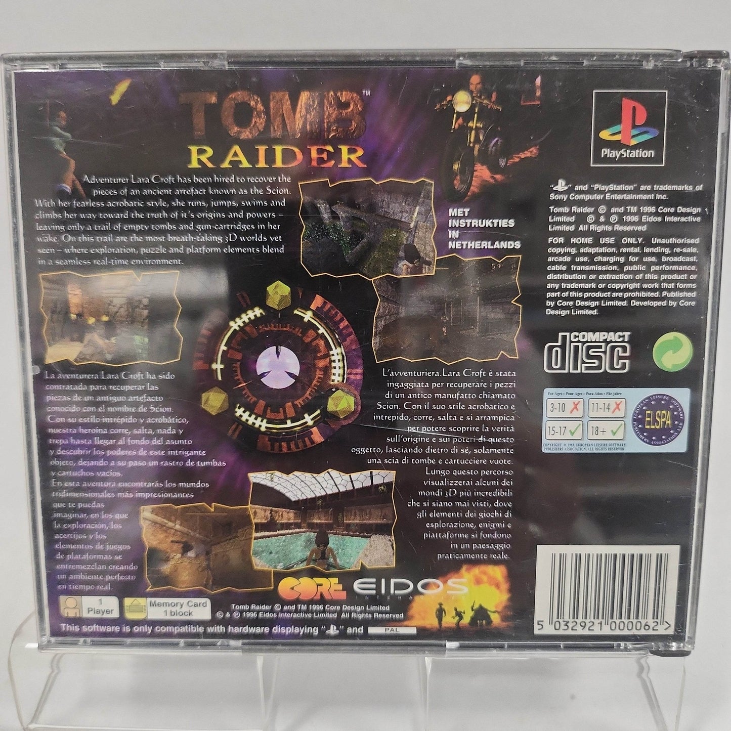 Tomb Raider Playstation 1 - Feniks Gameshop