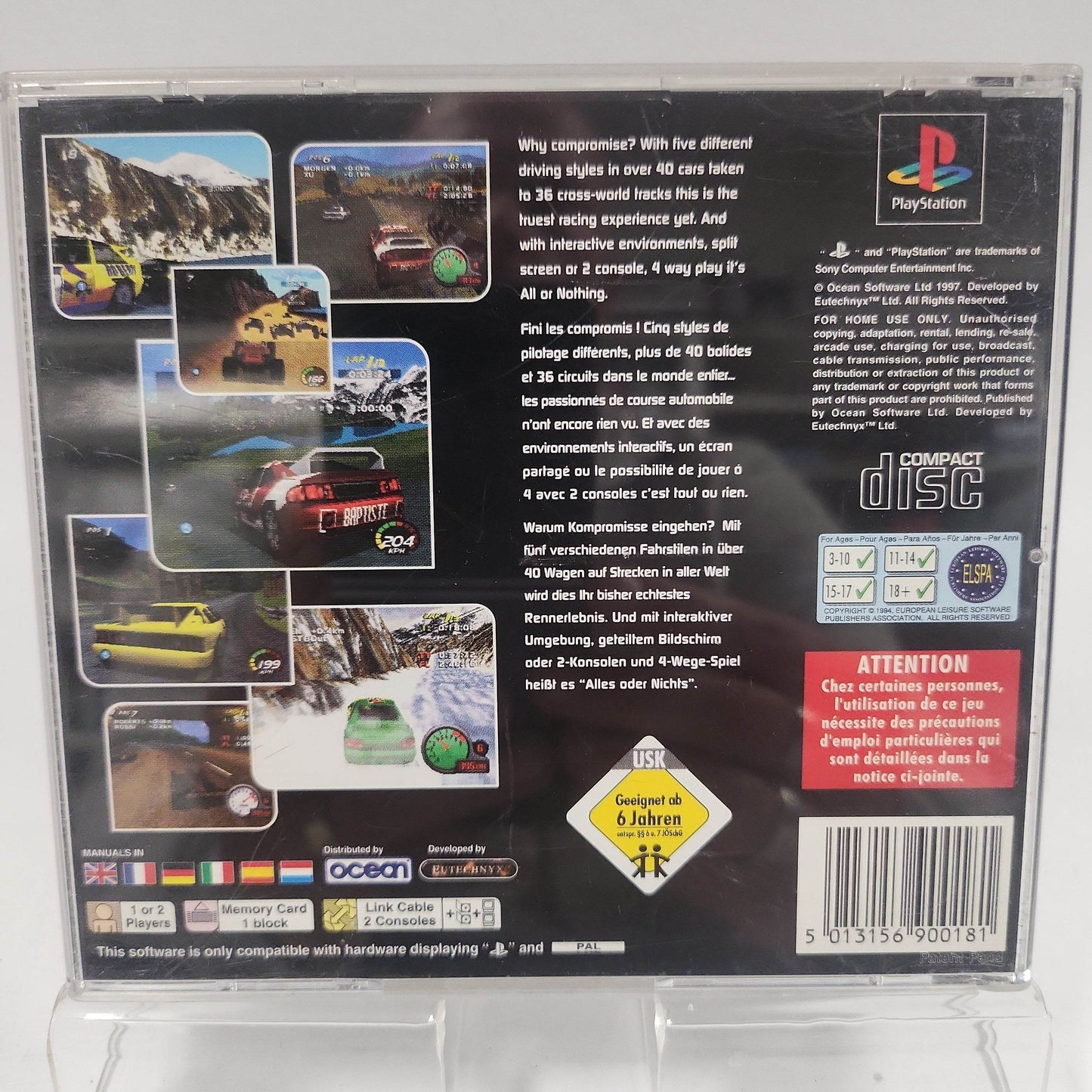 Total Drivin Playstation 1 - Feniks Gameshop