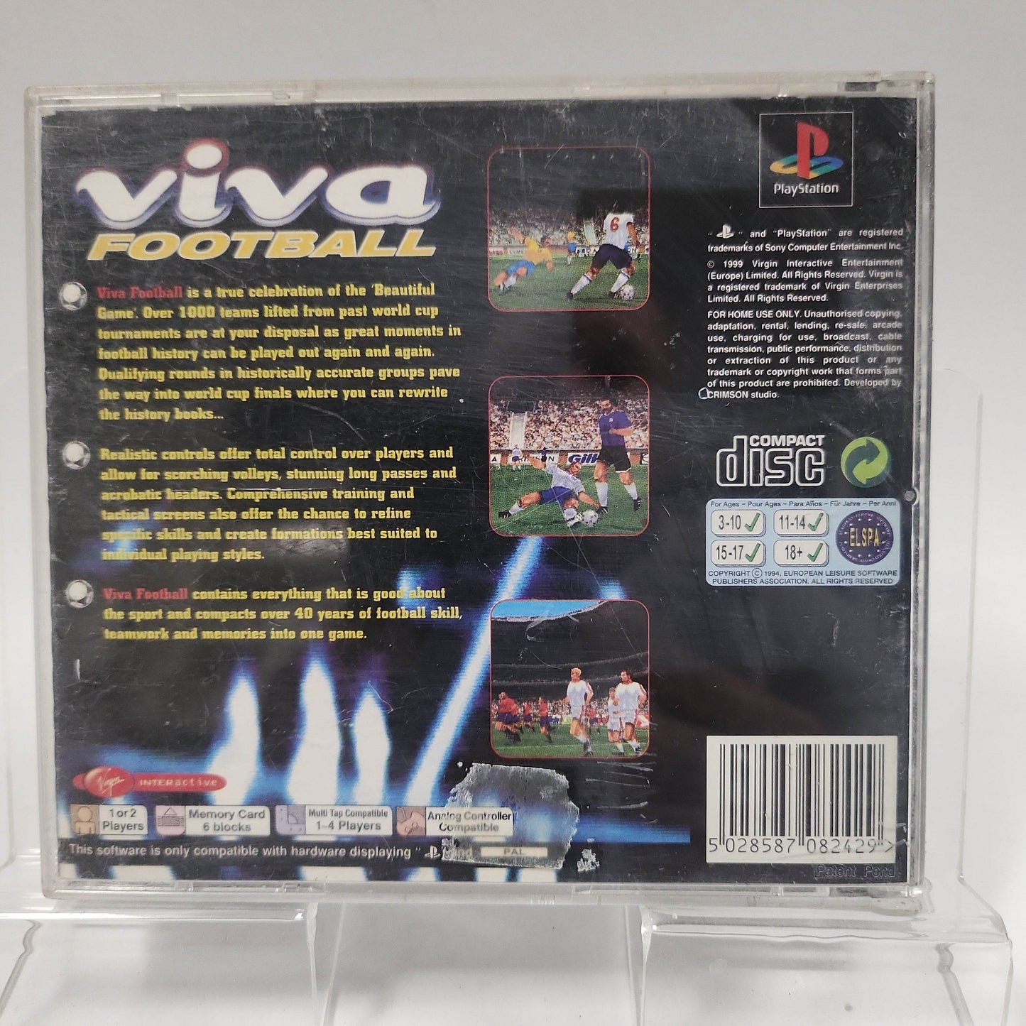 Viva Football Playstation 1 - Feniks Gameshop