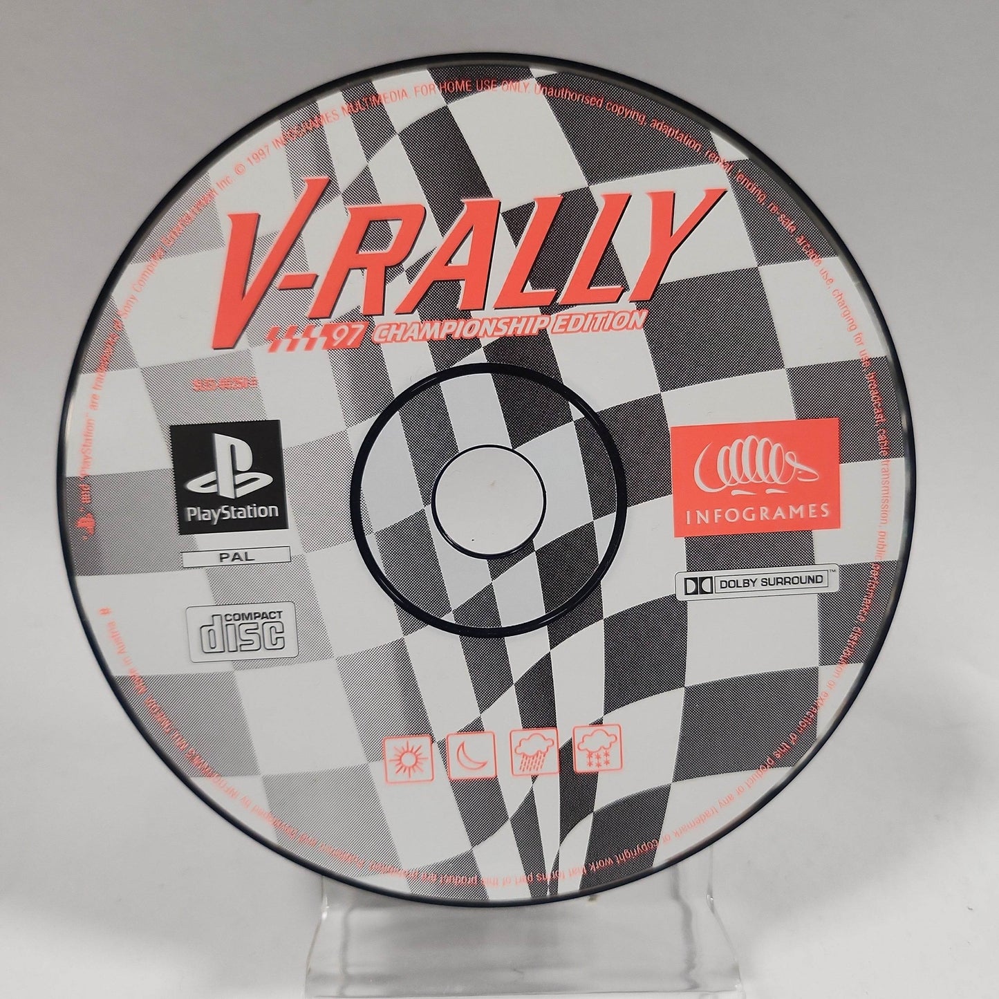 V-Rally '97 Championship Edition (Disc Only) PlayStation 1 - Feniks Gameshop