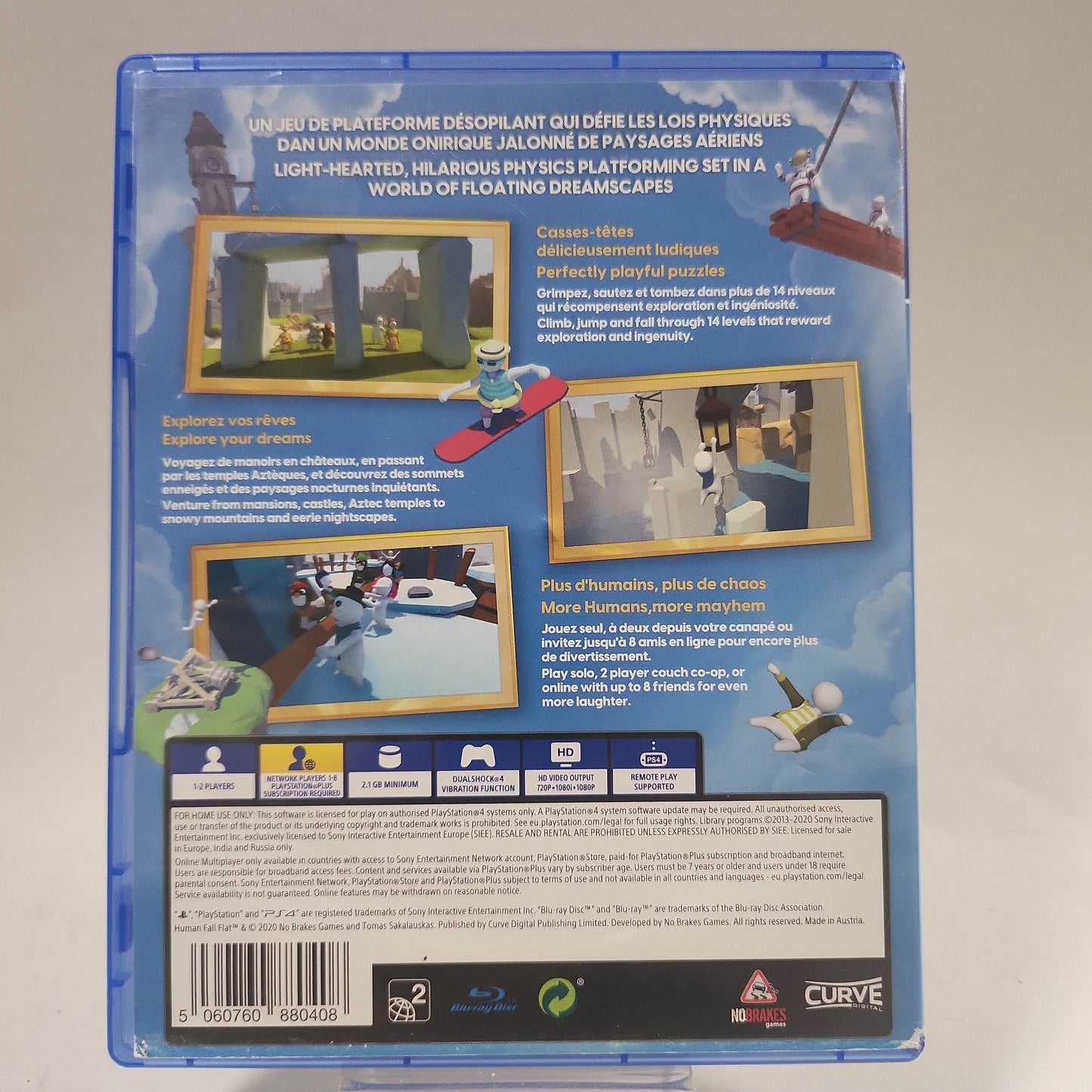 Human Fall Flat Anniversary Edition Playstation 4 - Feniks Gameshop