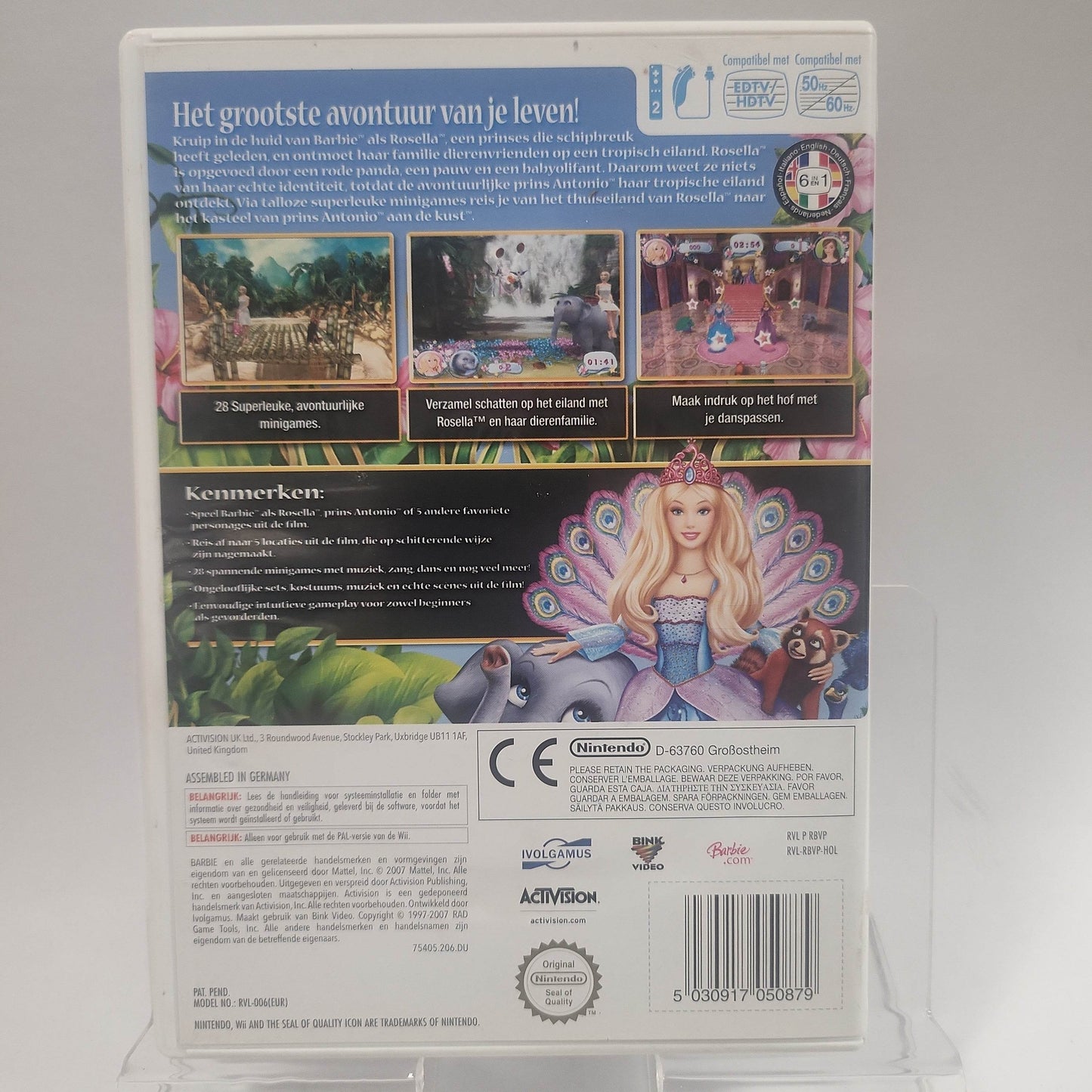 Barbie de Eilandprinses Nintendo Wii - Feniks Gameshop