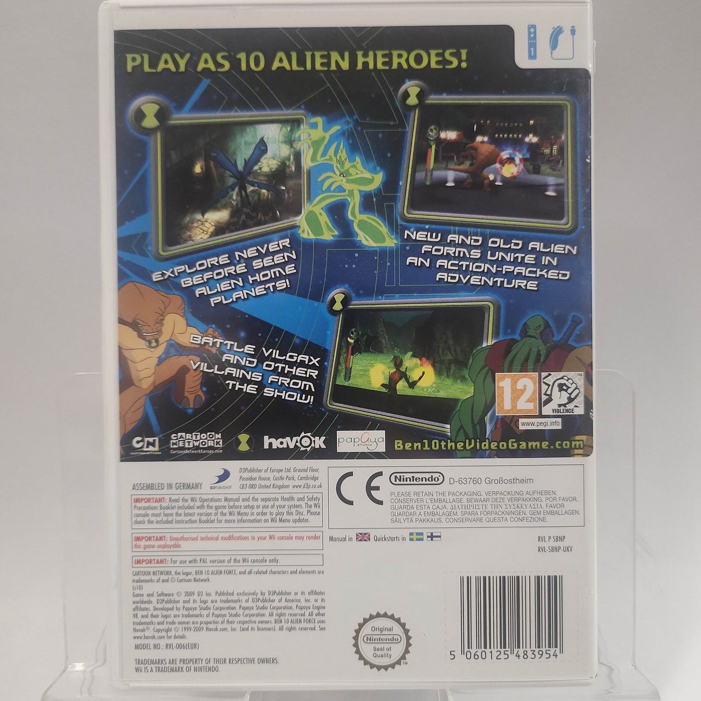 Ben 10 Alien Force Nintendo Wii - Feniks Gameshop