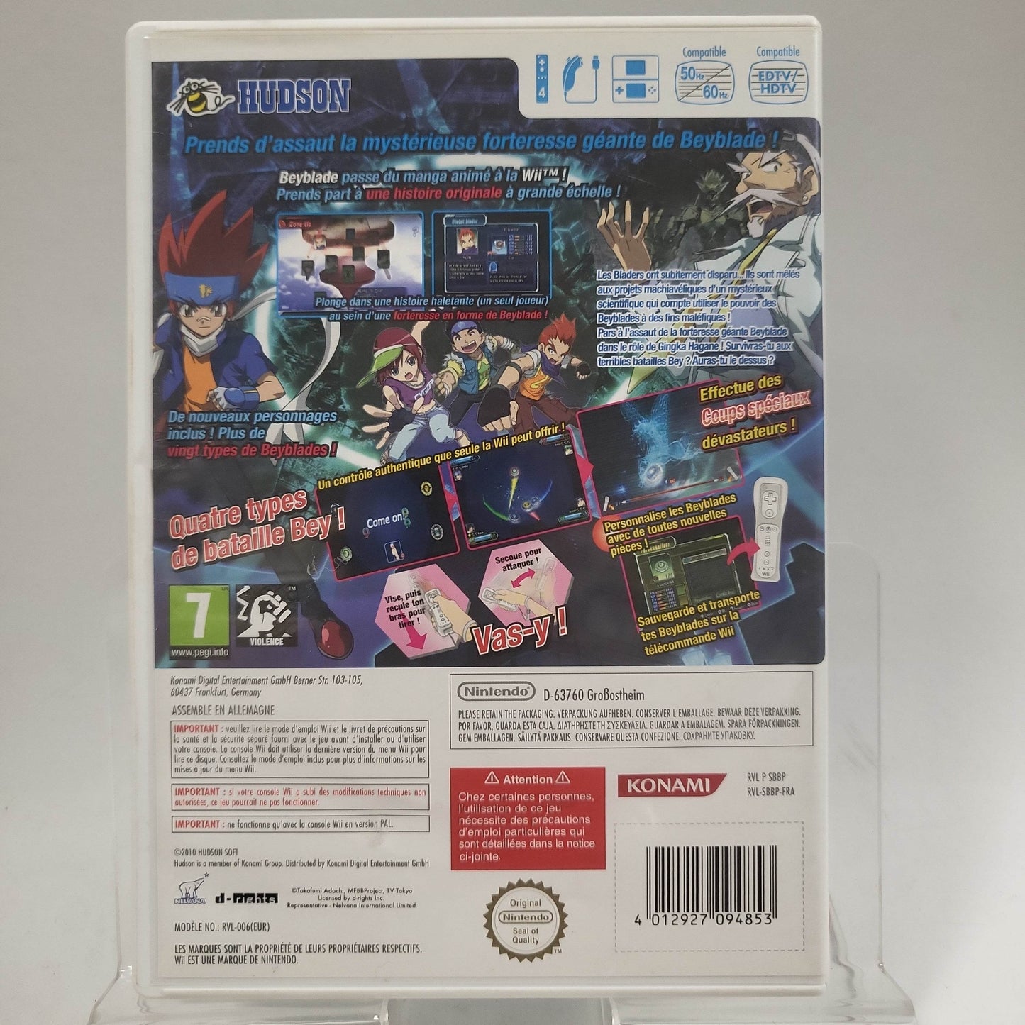 Beyblade Metal Fusion Counter Leone (No Book) Nintendo Wii - Feniks Gameshop