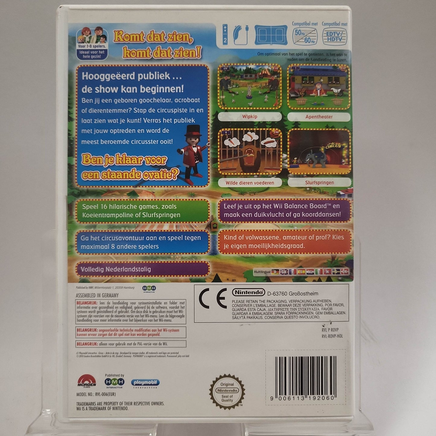 Circus Actie in de Ring Playmobil Nintendo Wii - Feniks Gameshop