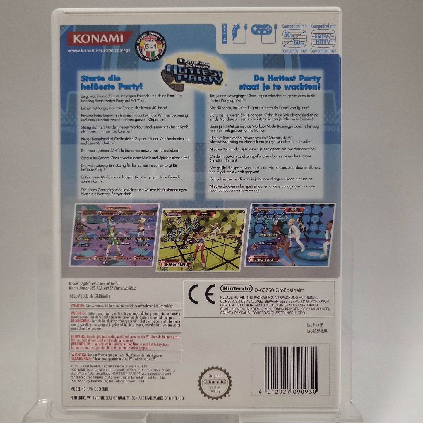 Dancing Stage Hottest Party Nintendo Wii - Feniks Gameshop