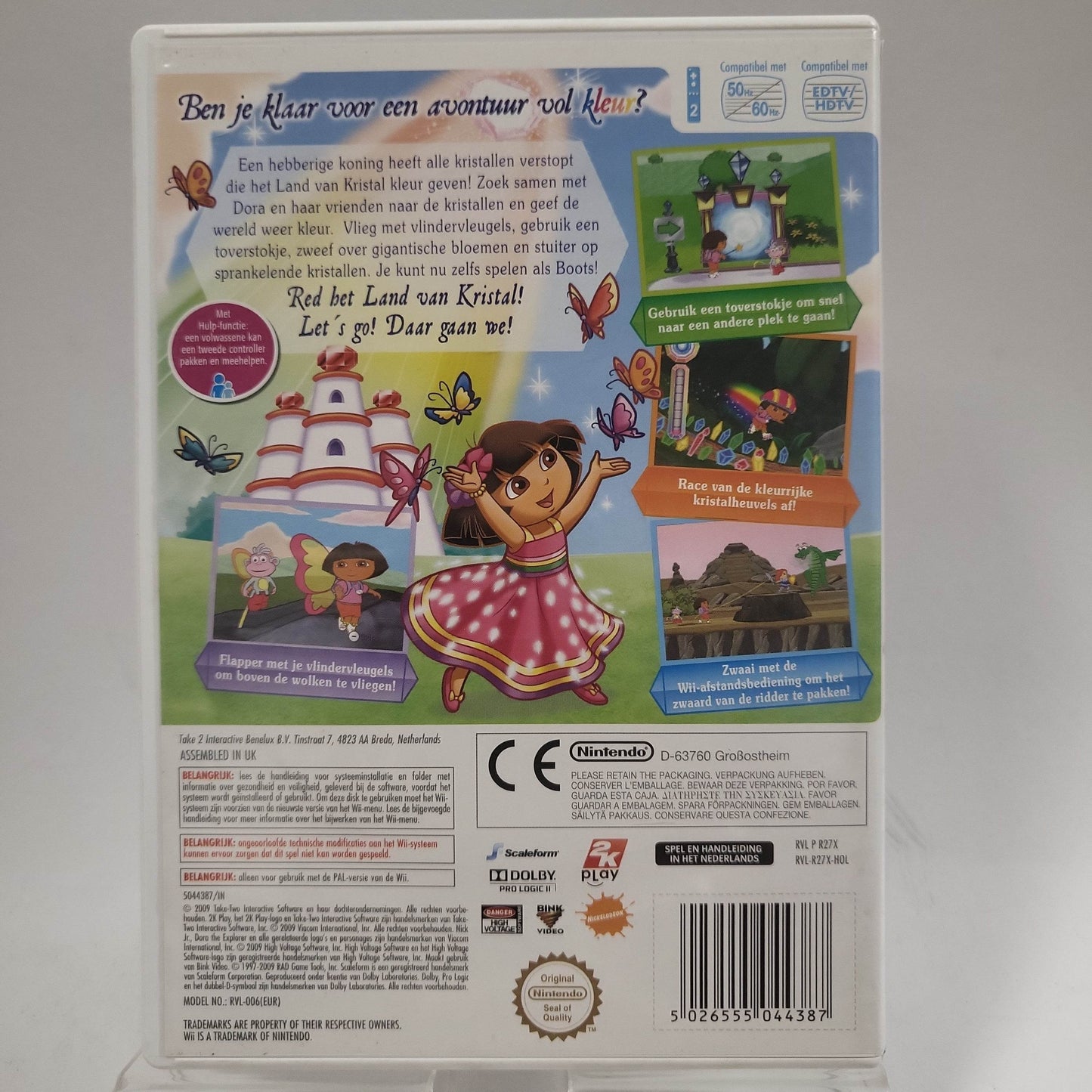 Dora Redt het Land van Kristal Nintendo Wii - Feniks Gameshop