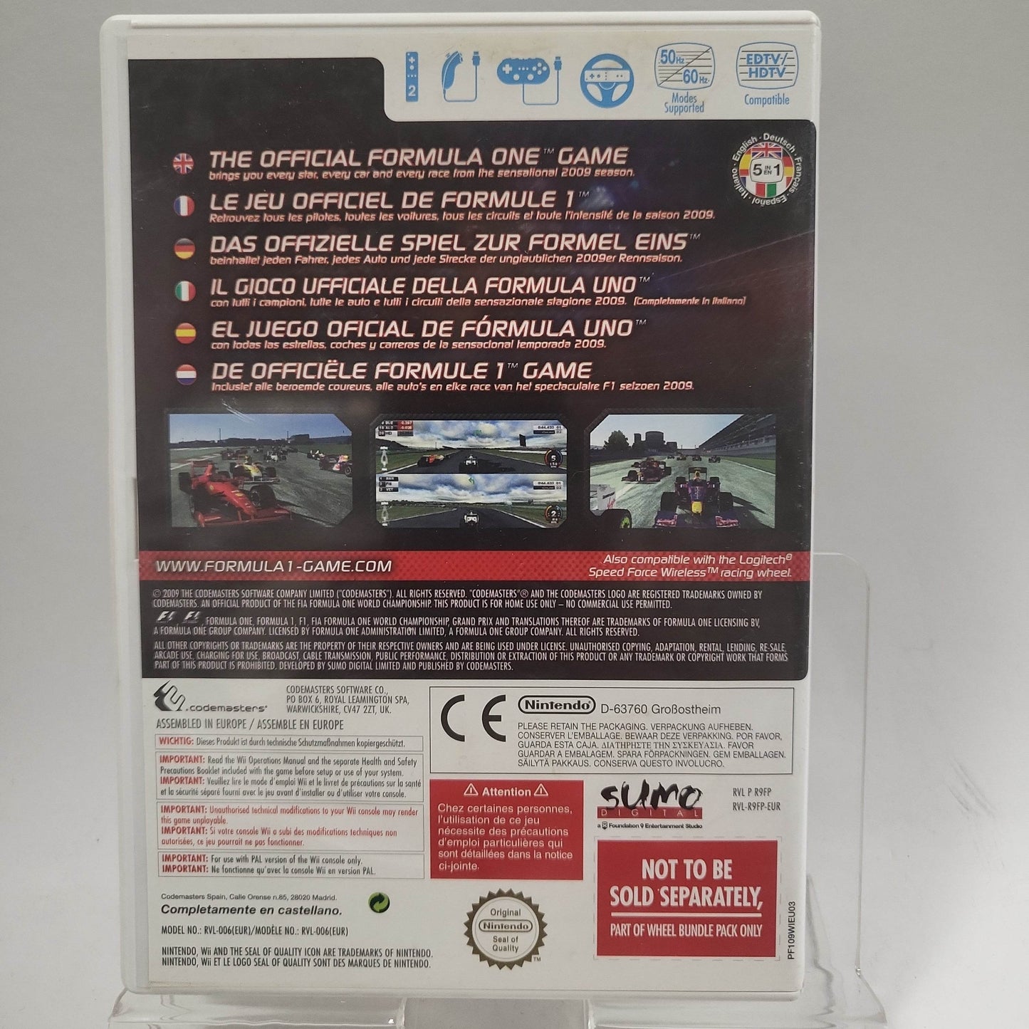 F1 2009 Nintendo Wii - Feniks Gameshop