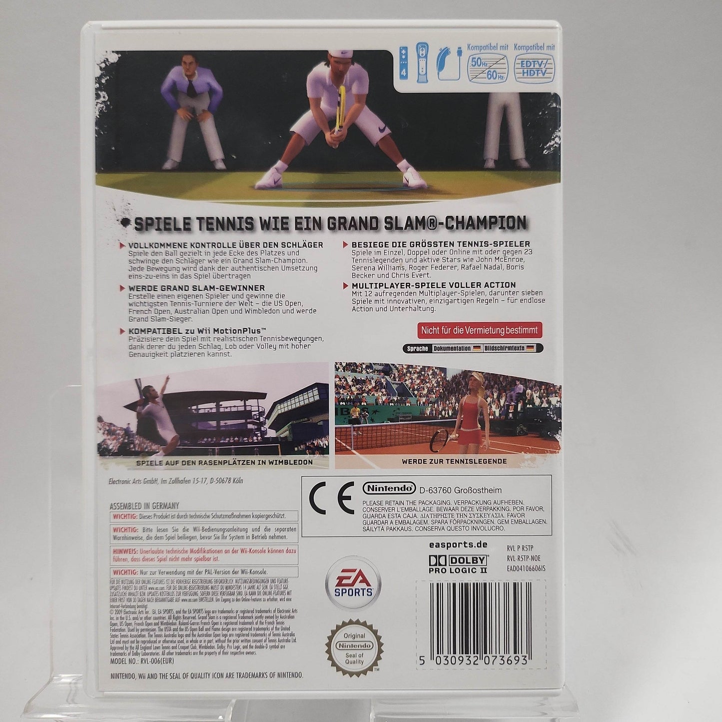 Grand Slam Tennis Nintendo Wii - Feniks Gameshop