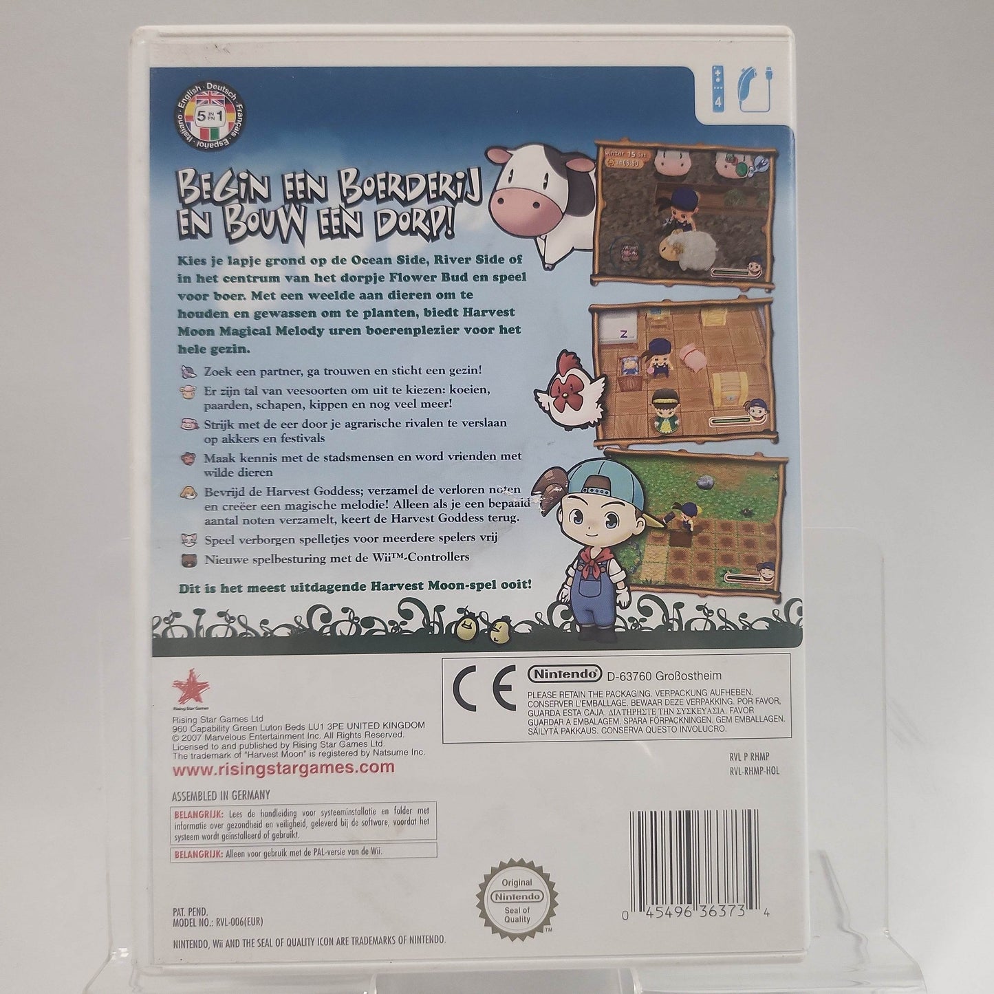 Harvest Moon Magical Melody (No Book) Nintendo Wii - Feniks Gameshop