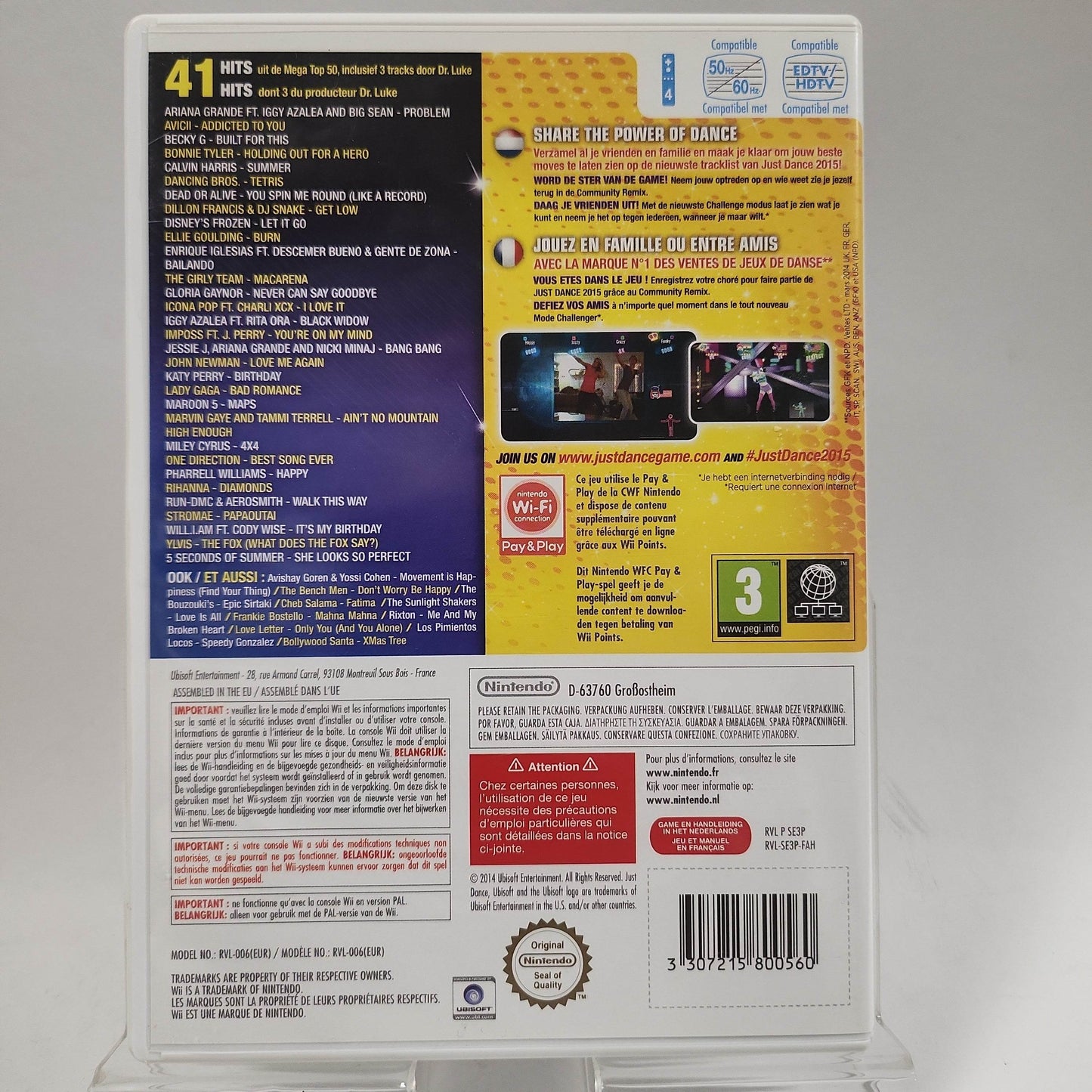 Just Dance 2015 Nintendo Wii - Feniks Gameshop