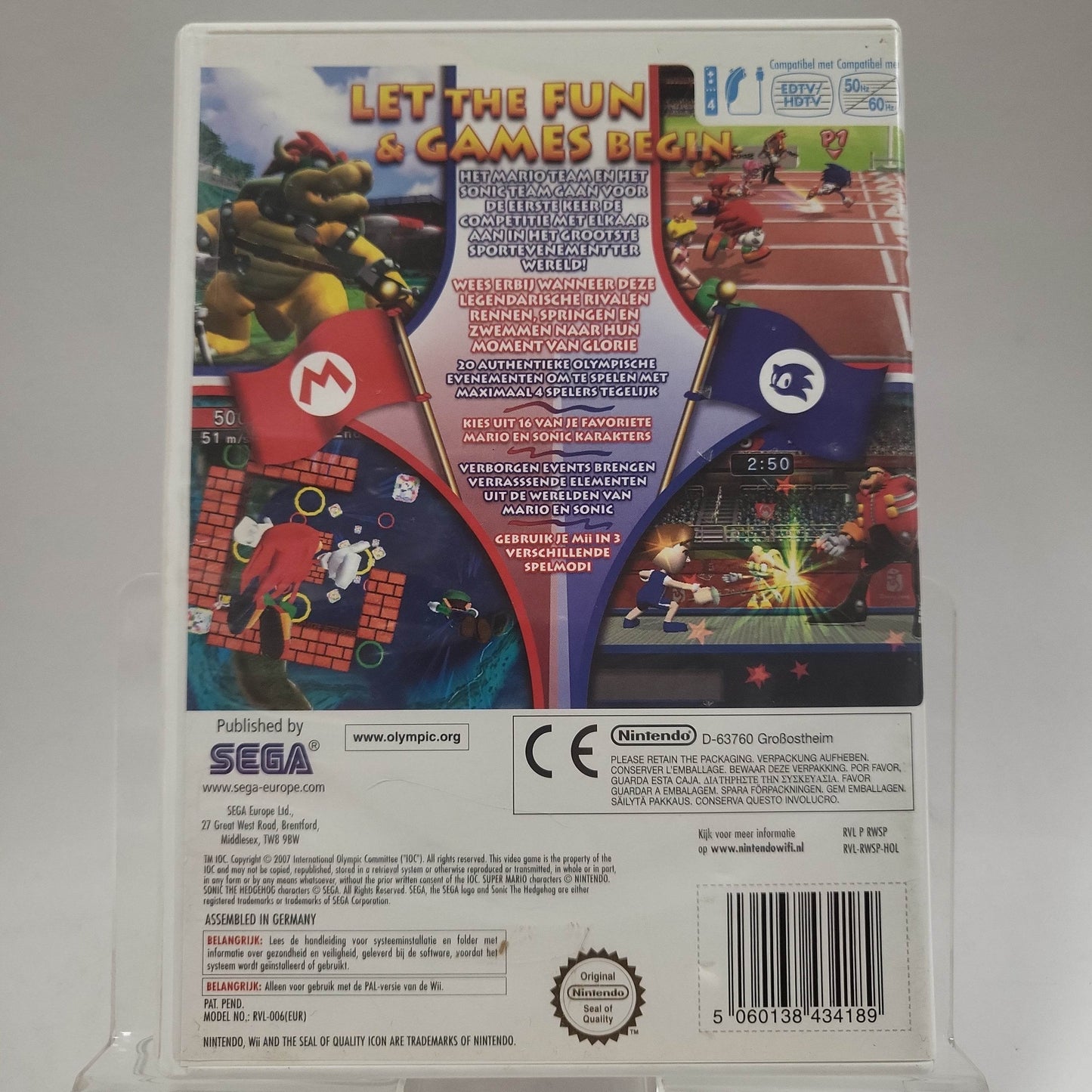 Mario and Sonic at the Olympic Games Beijing Wii - Feniks Gameshop