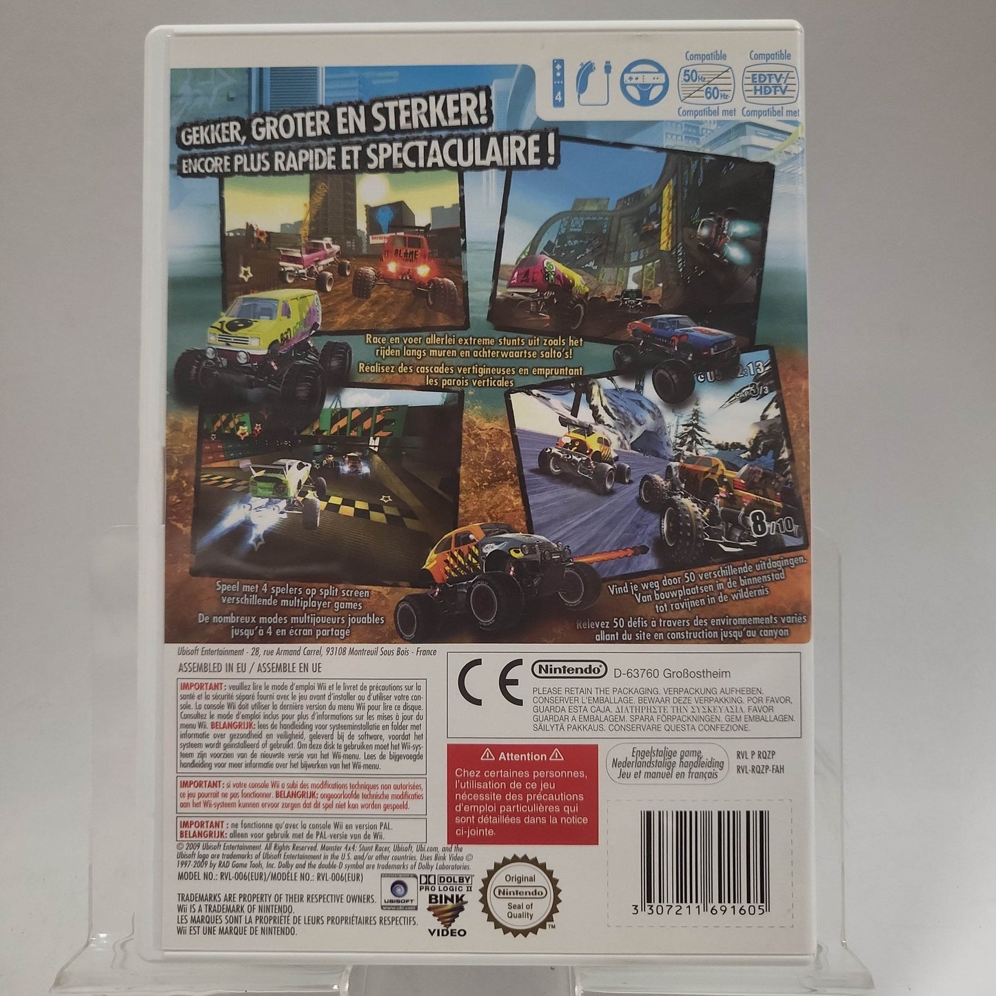 Monster Stunt Racer 4x4 Nintendo Wii - Feniks Gameshop