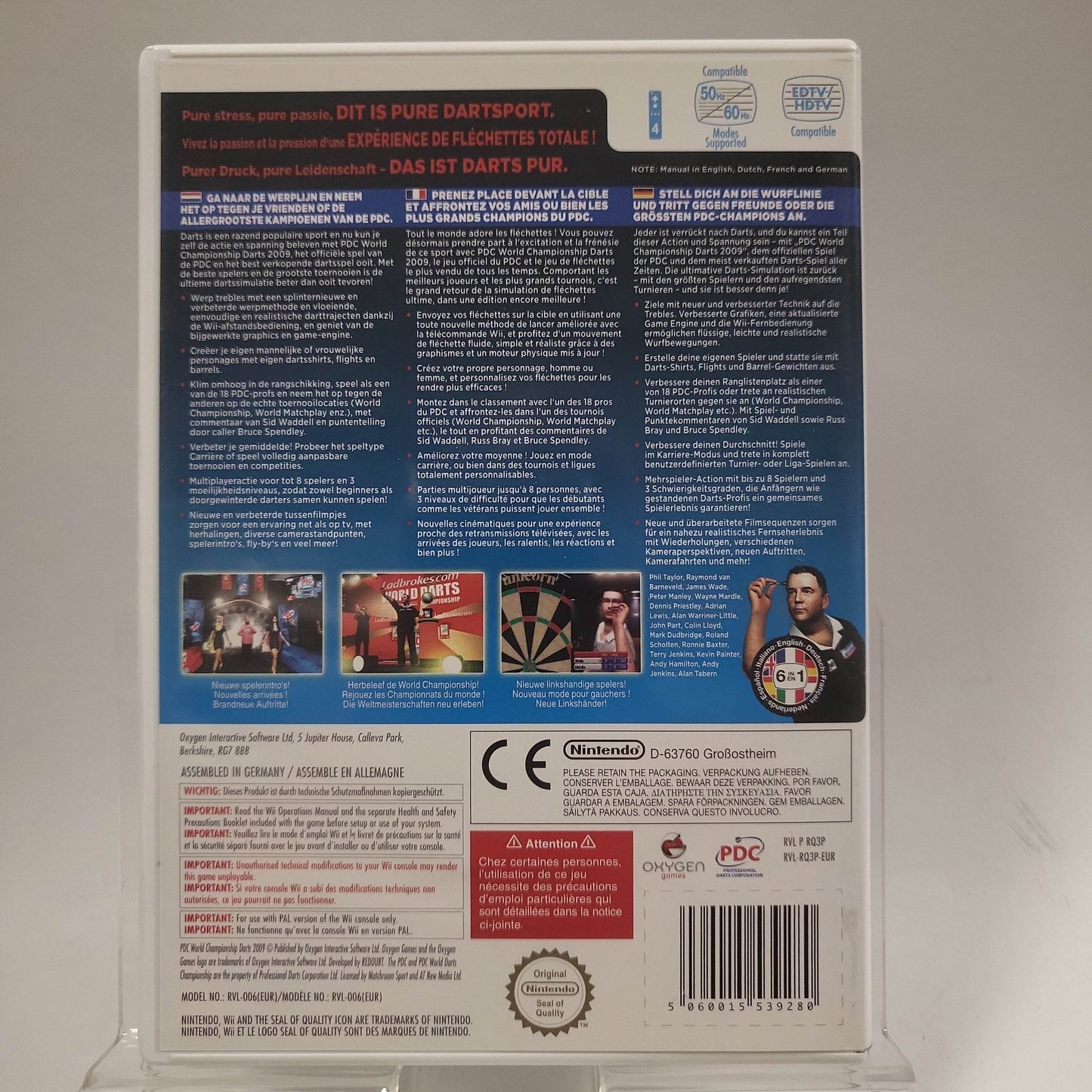 PDC World Championship Darts 2009 Nintendo Wii - Feniks Gameshop