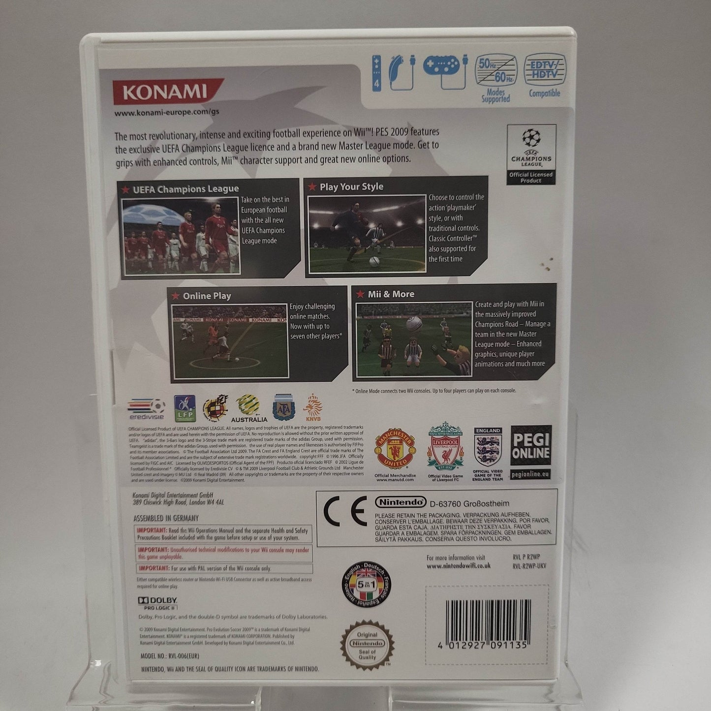 Pro Evolution Soccer 2009 Nintendo Wii - Feniks Gameshop