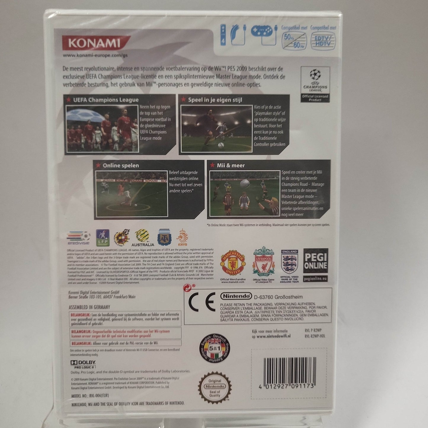 Pro Evolution Soccer 2009 Geseald Nintendo Wii - Feniks Gameshop