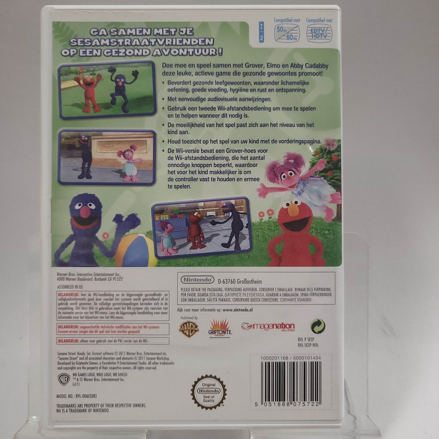 Sesamstraat: Klaar voor de Start... Grover Nintendo Wii - Feniks Gameshop