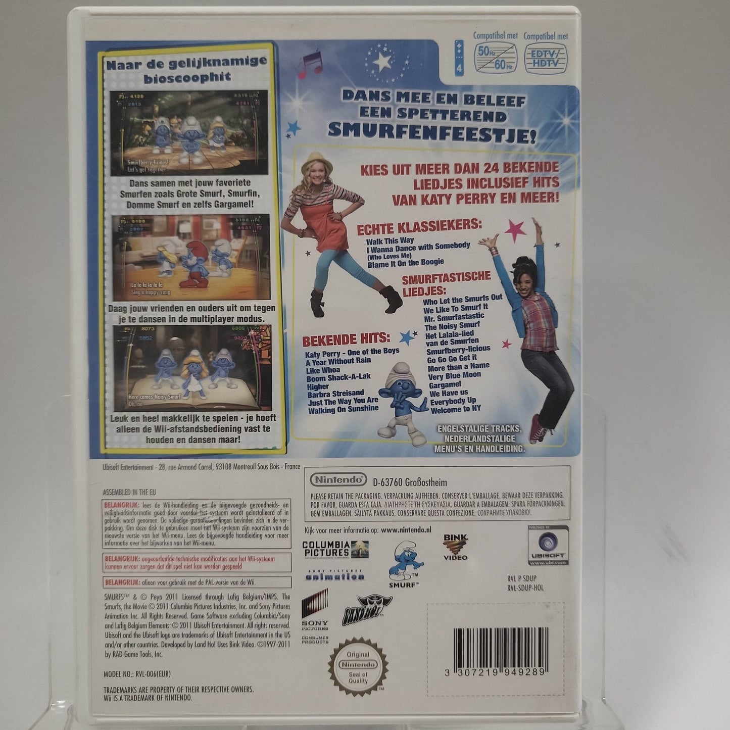 Smurfen: Dance Party Nintendo Wii - Feniks Gameshop