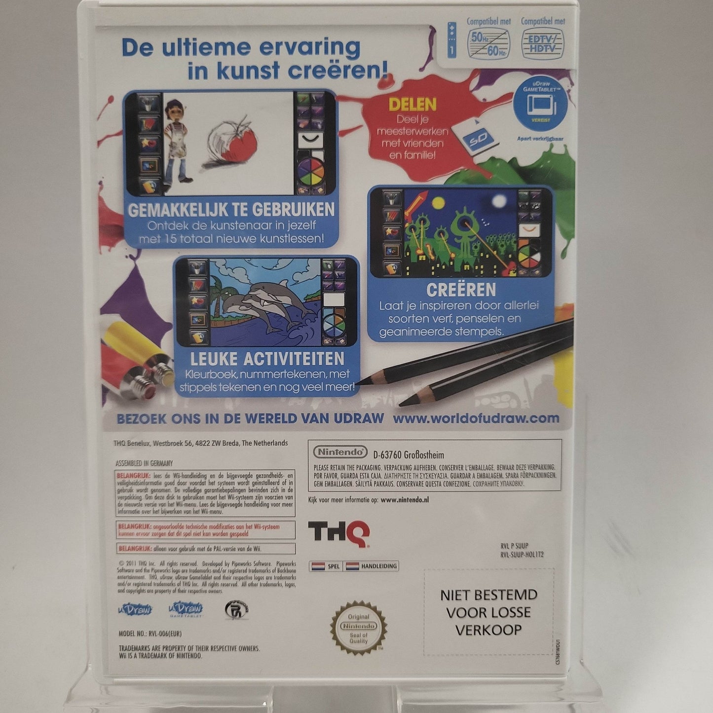 U draw Studio Instant Artist Nintendo Wii - Feniks Gameshop