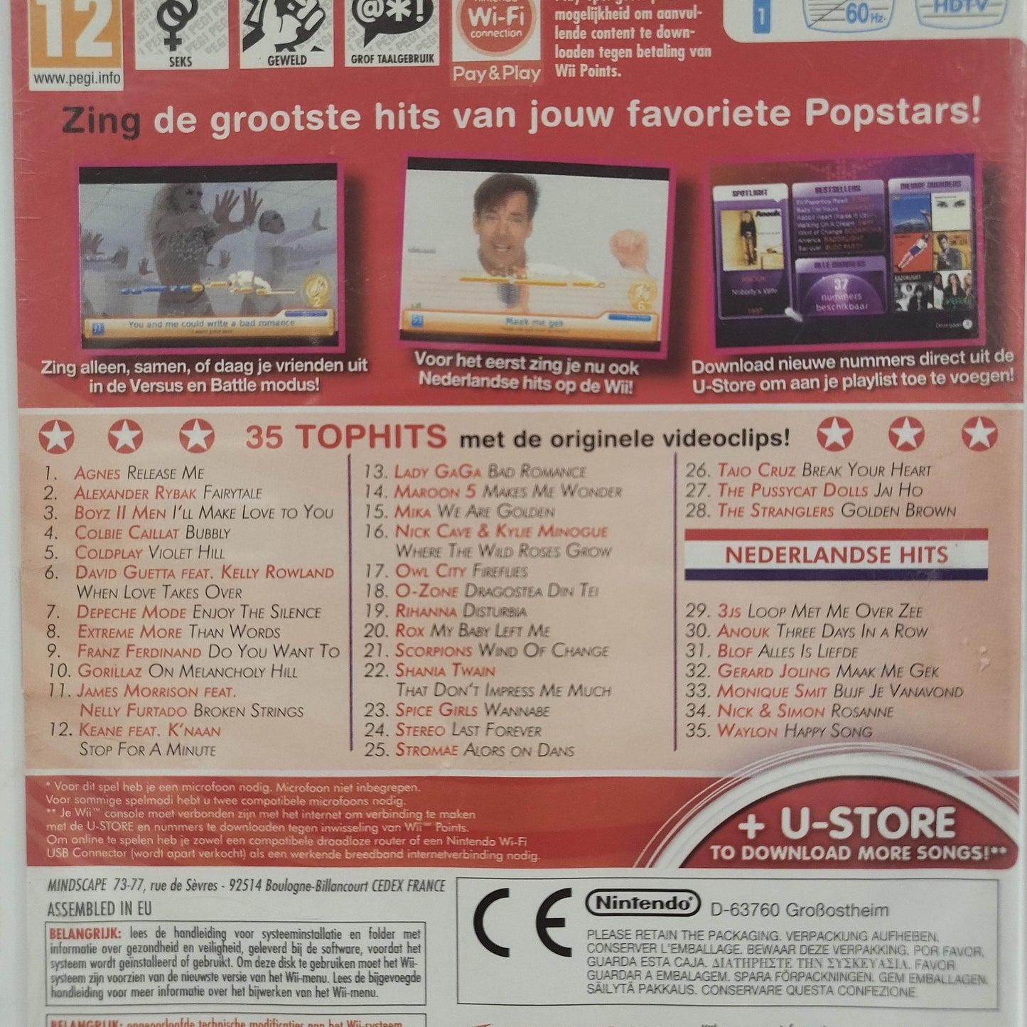 U Sing 2 Popstars Nintendo Wii - Feniks Gameshop