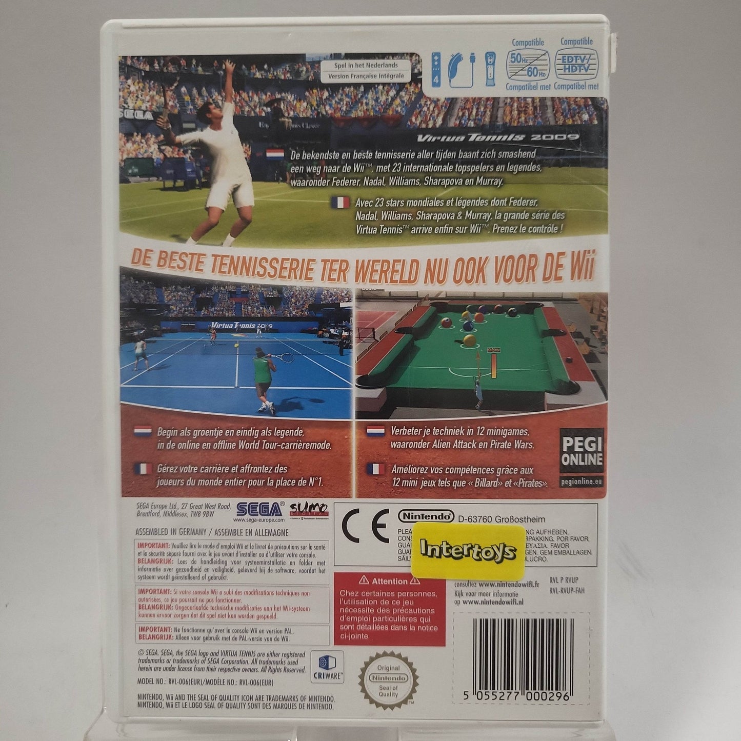 Virtua Tennis 2009 Nintendo Wii - Feniks Gameshop