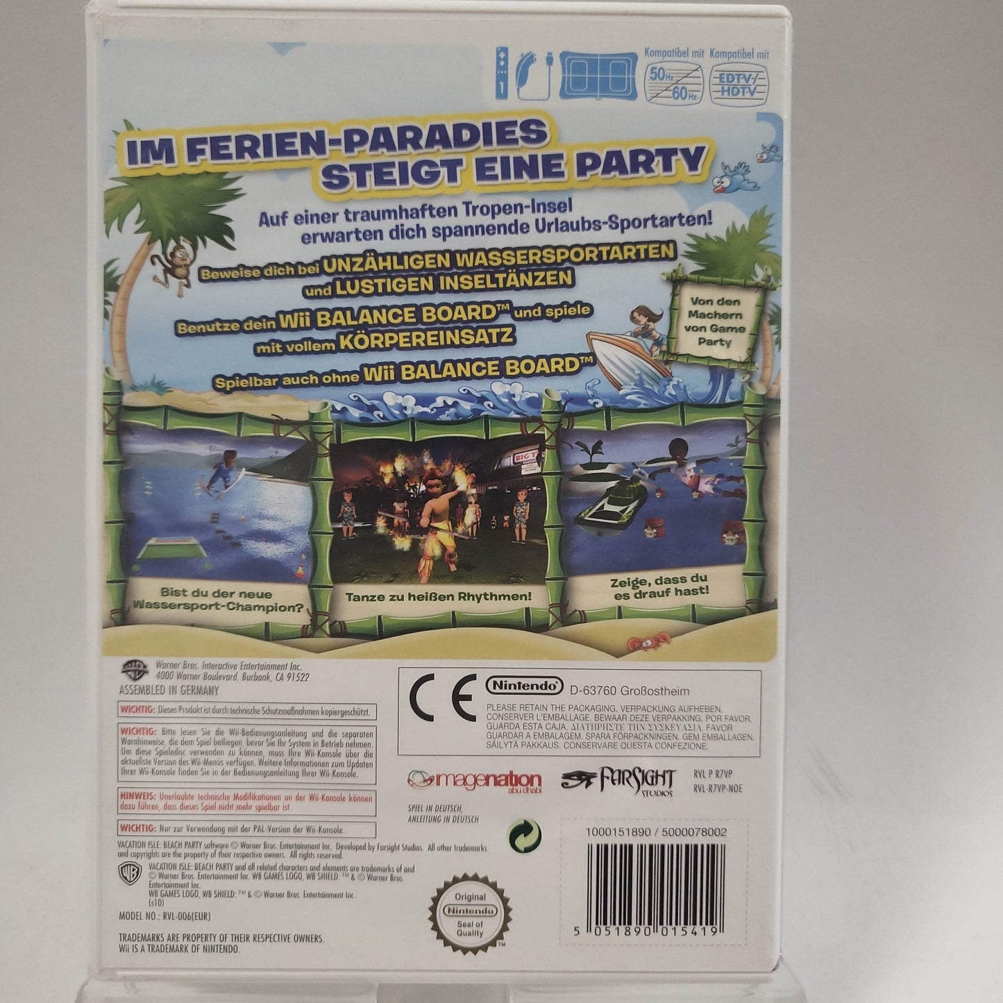Vacation Isle Beach Party Nintendo Wii - Feniks Gameshop