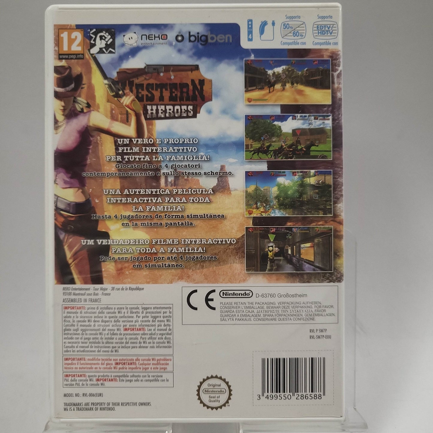 Western Heroes Nintendo Wii - Feniks Gameshop