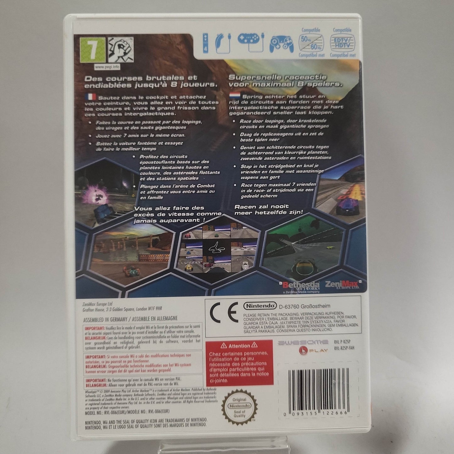 Wheelspin (No Book) Nintendo Wii - Feniks Gameshop