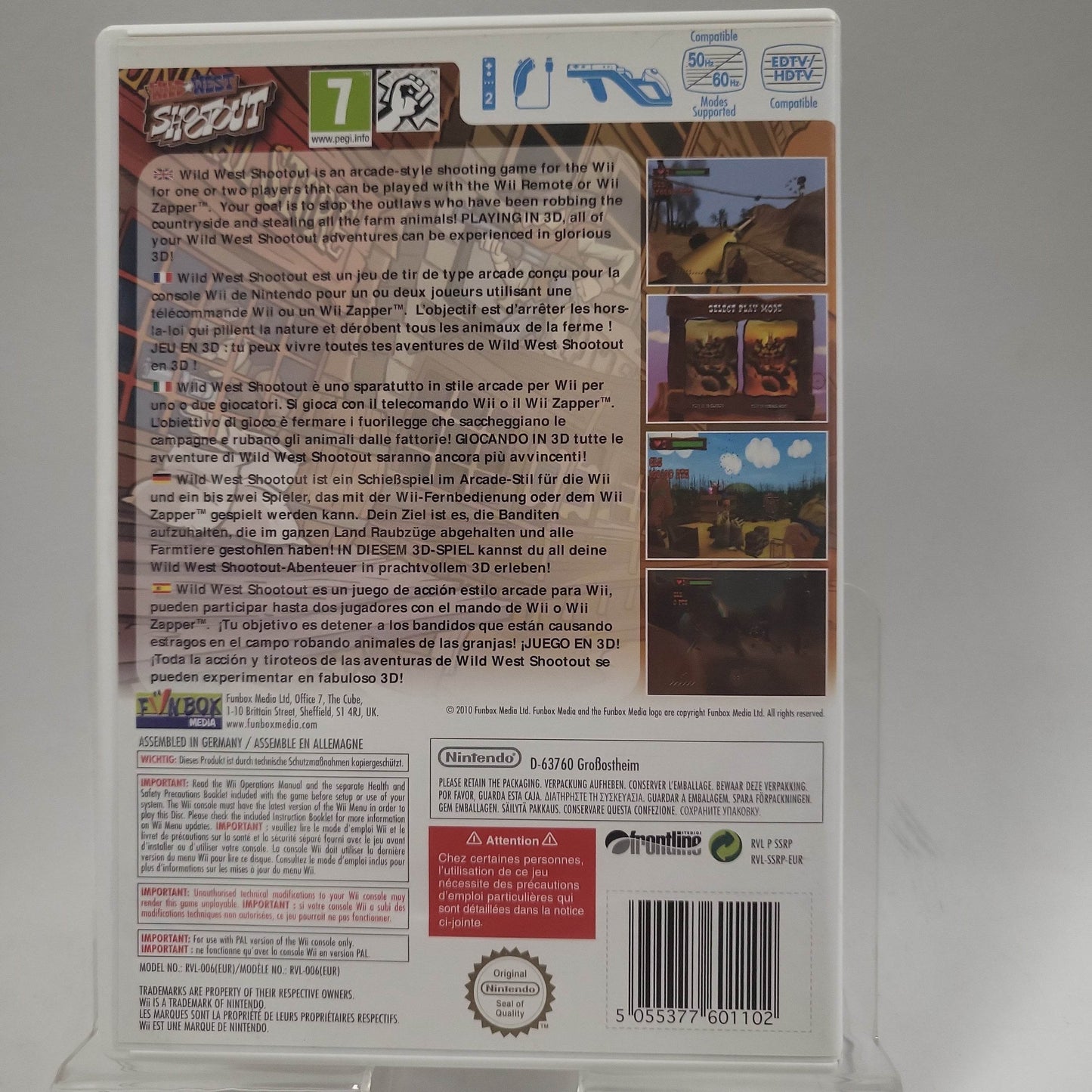 Wild West Shootout Nintendo Wii - Feniks Gameshop