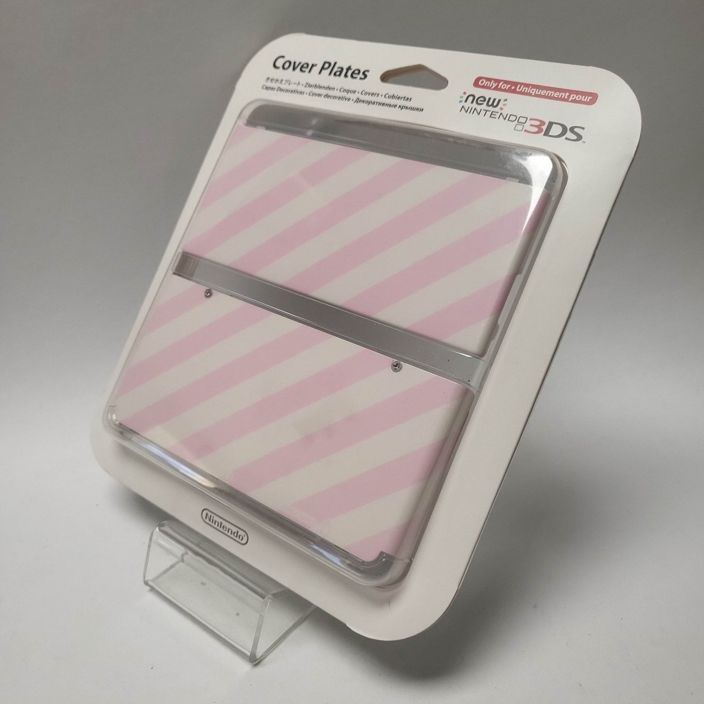 Cover Plates Roze/Wit Nieuw Nintendo 3DS Geseald - Feniks Gameshop