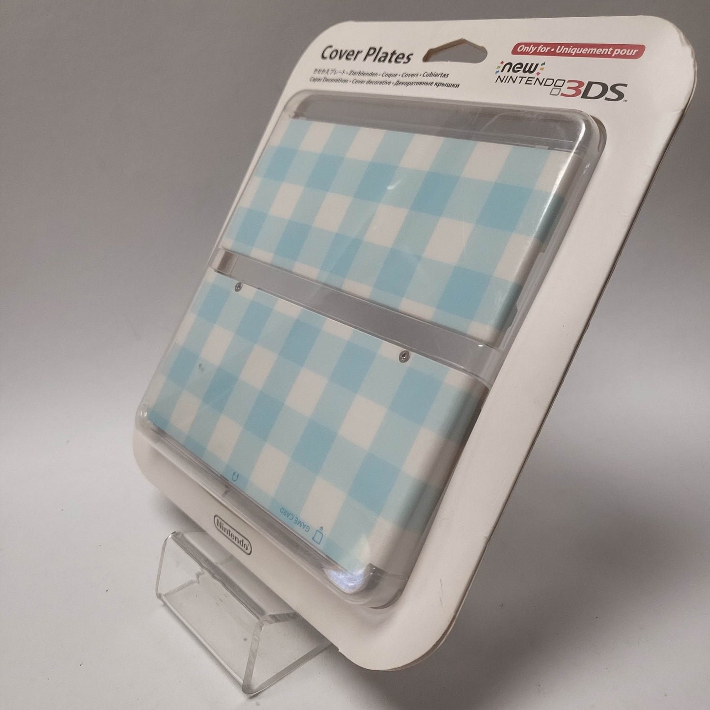 Cover Plates Blauw/Wit Nieuw Nintendo 3DS Geseald - Feniks Gameshop