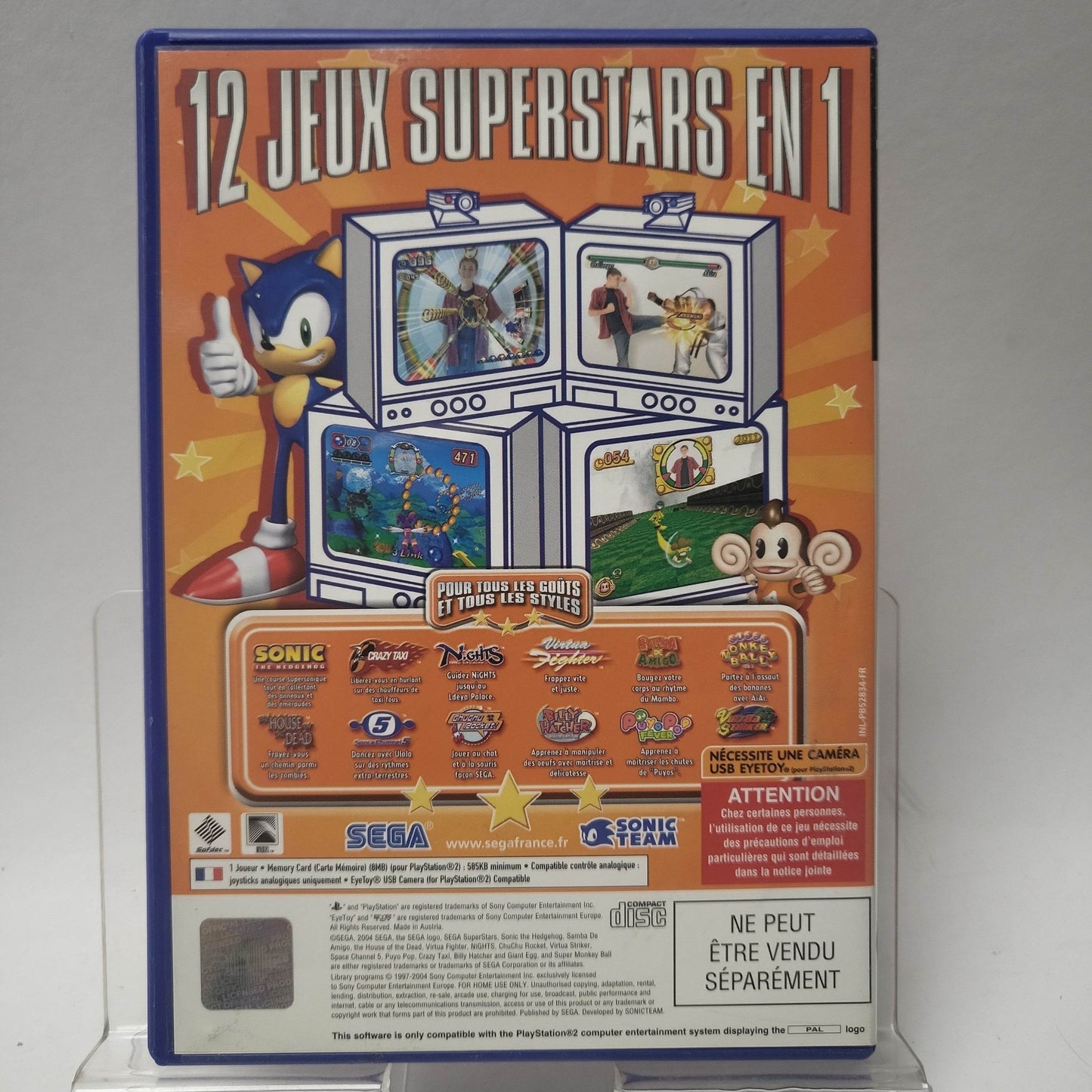 Sega Superstars Playstation 2 - Feniks Gameshop