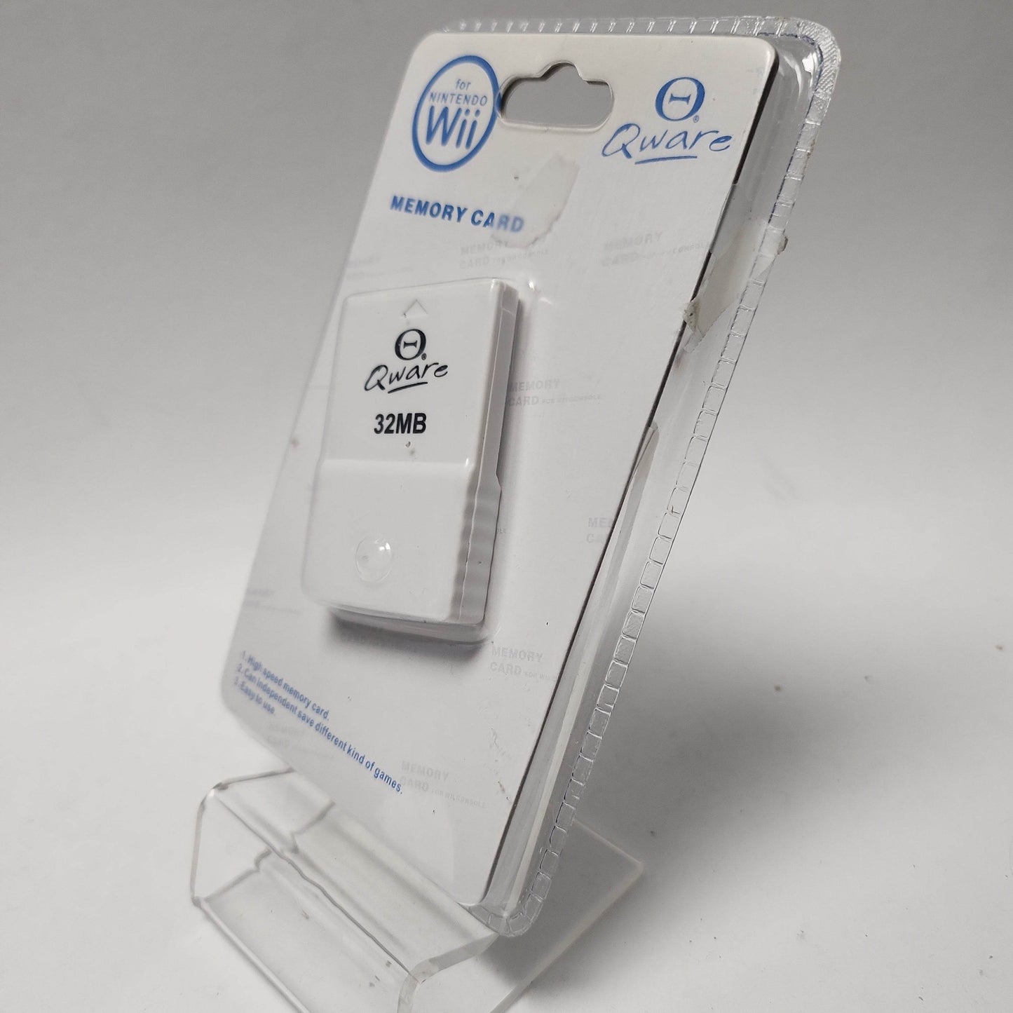 Qware Memorycard 32mb geseald Nintendo Wii - Feniks Gameshop
