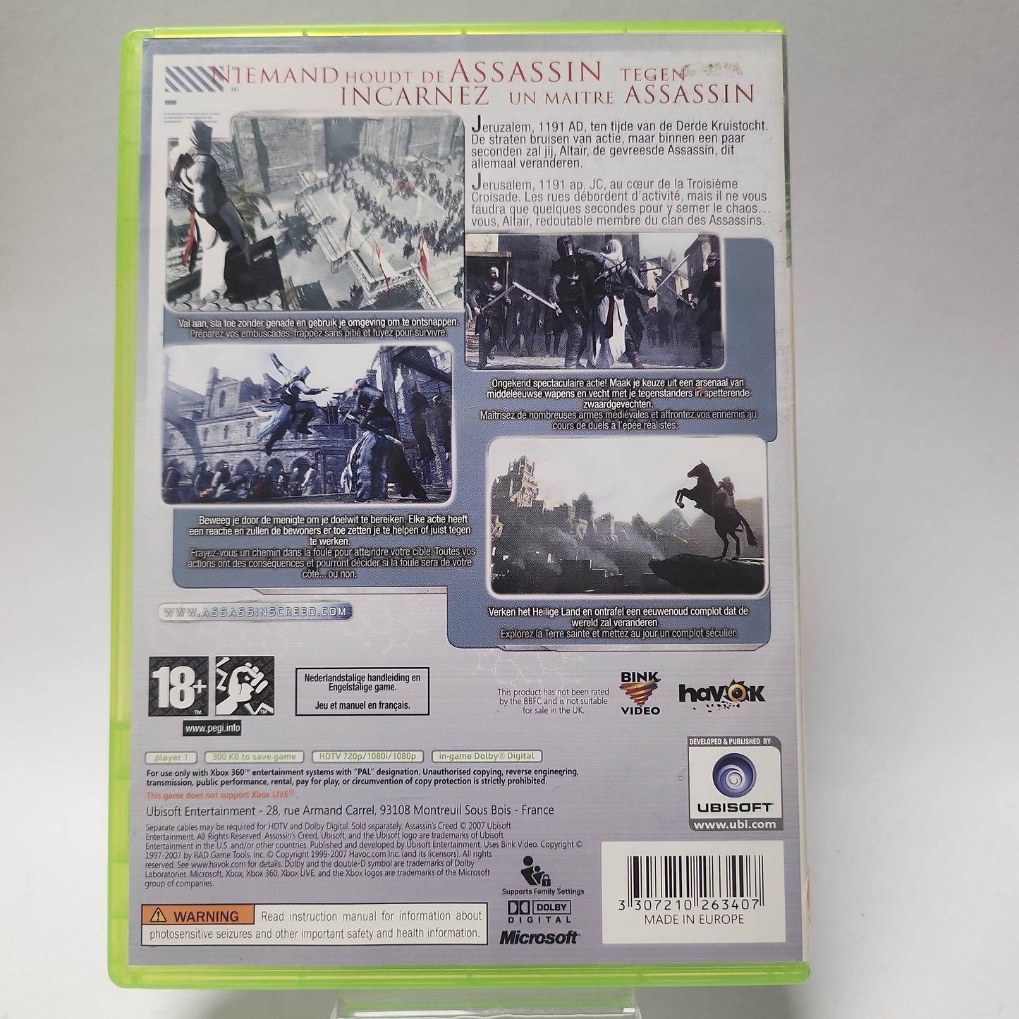 Assassin's Creed (No Book) Xbox 360 - Feniks Gameshop