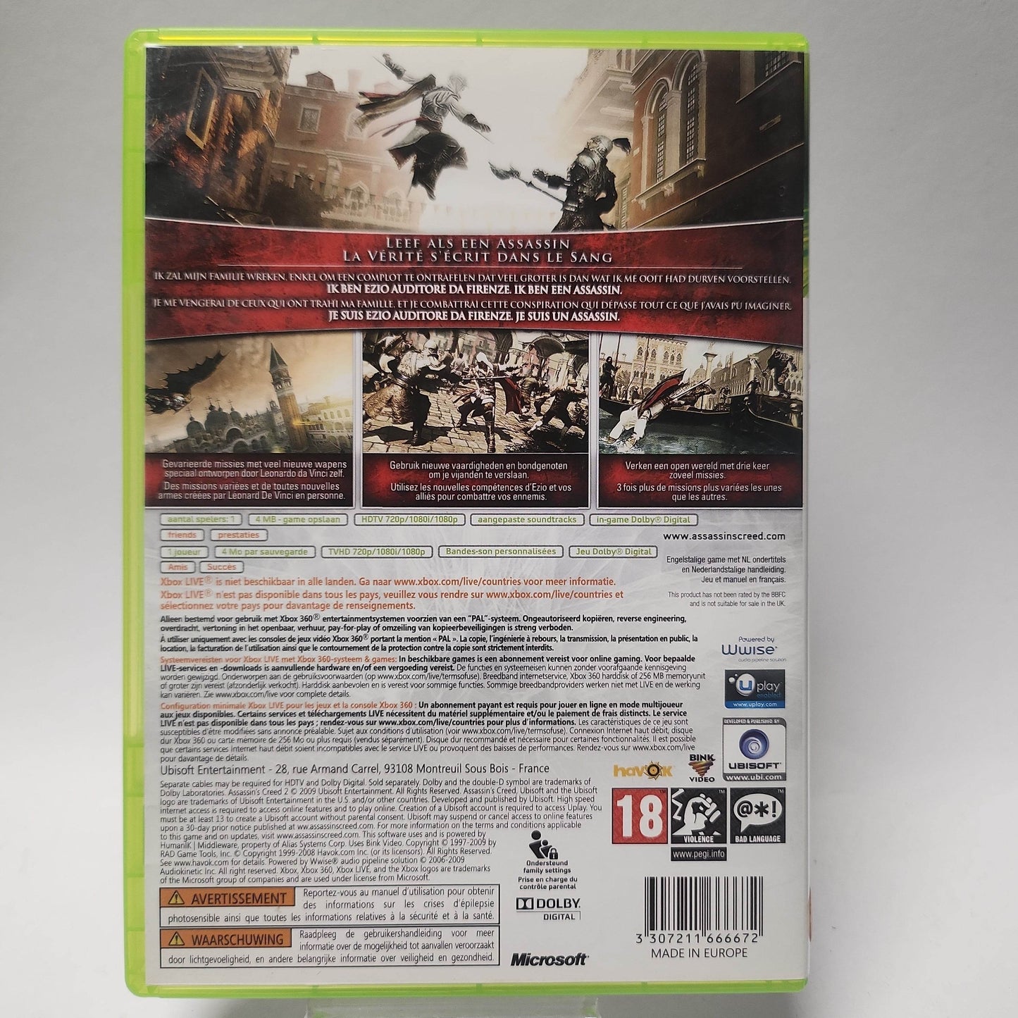 Assassin's Creed II (No Book) Xbox 360 - Feniks Gameshop
