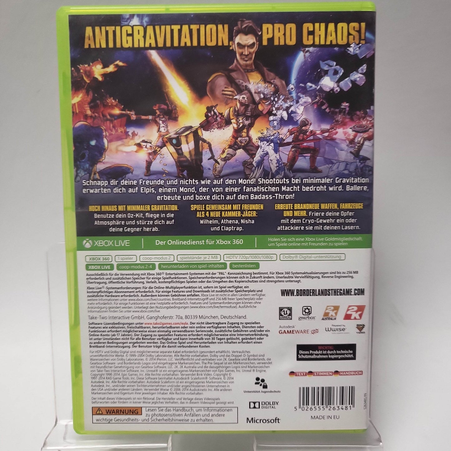 Borderlands the Pre-Sequel Xbox 360 - Feniks Gameshop