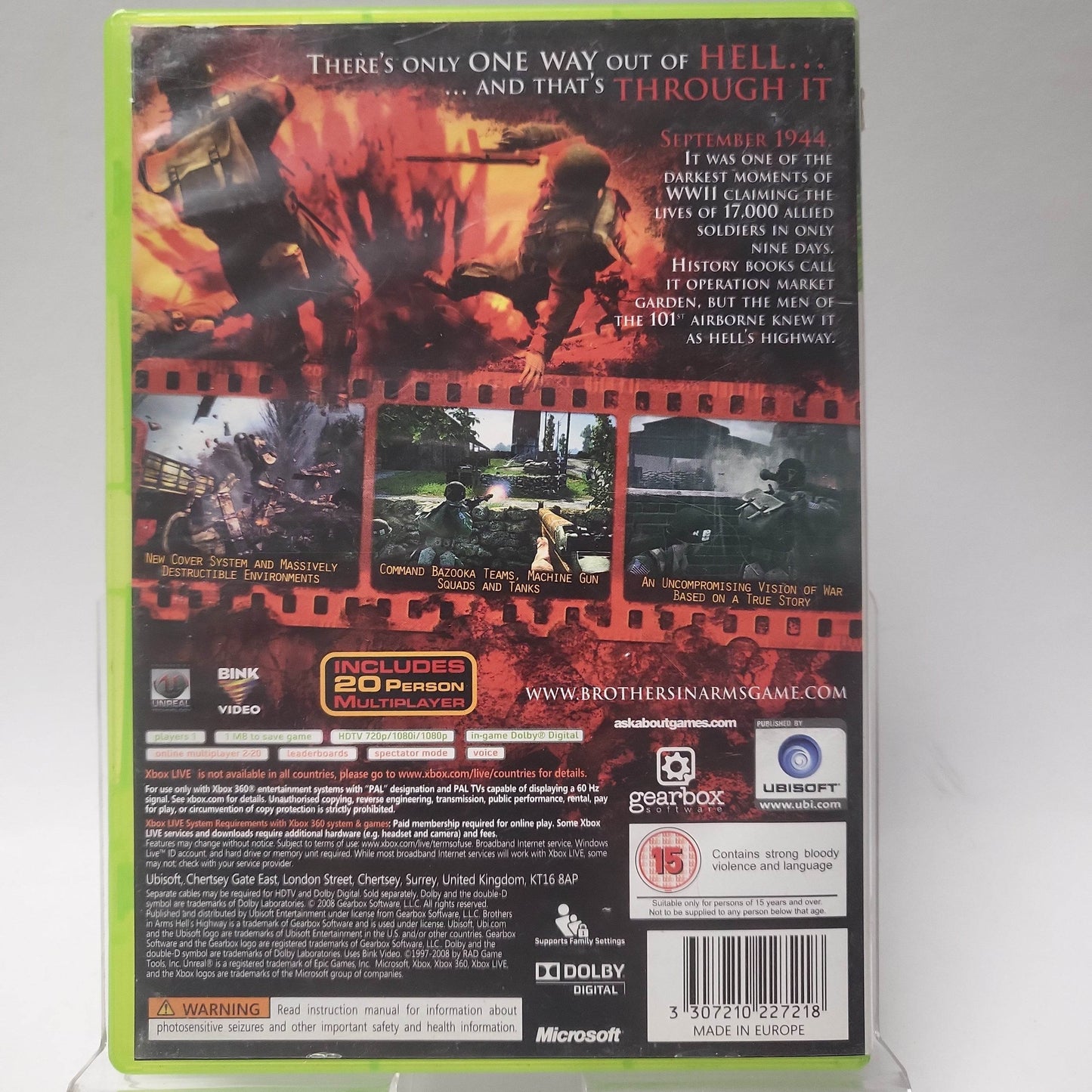 Brothers in Arms Hell's Highway Xbox 360 - Feniks Gameshop