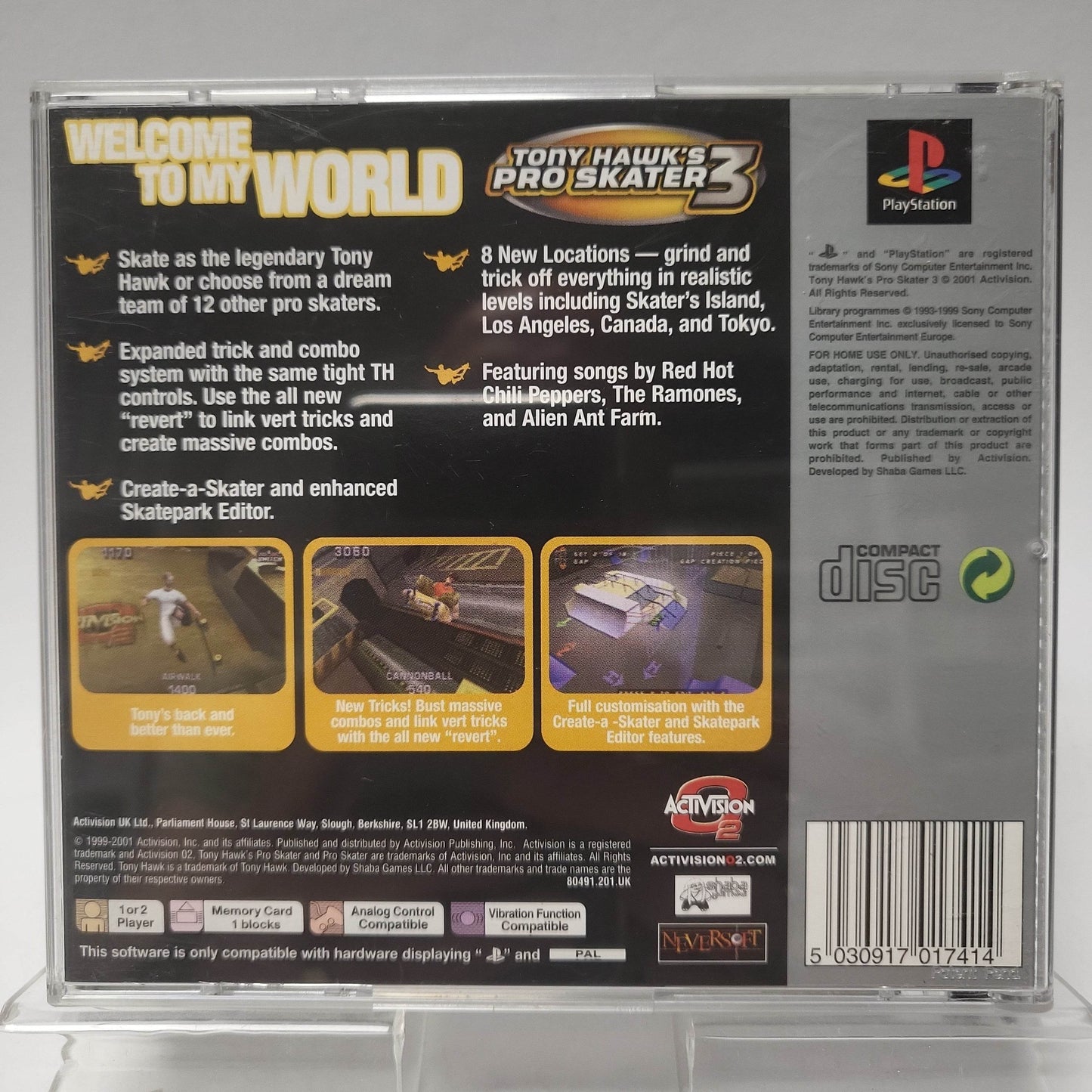 Tony Hawk's Pro Skater 3 Platinum Playstation 1 - Feniks Gameshop