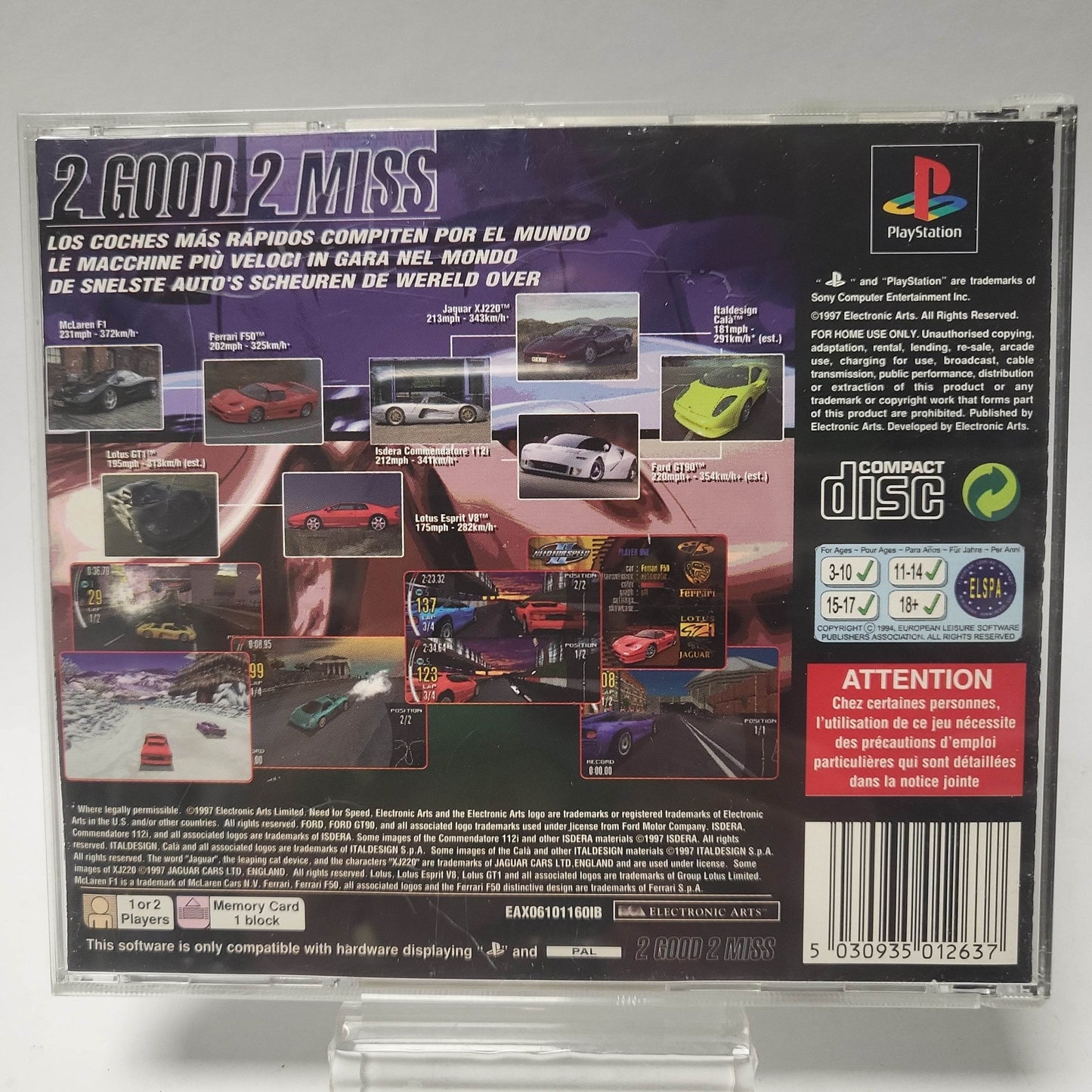 Need for Speed II (No Book) Playstation 1 - Feniks Gameshop