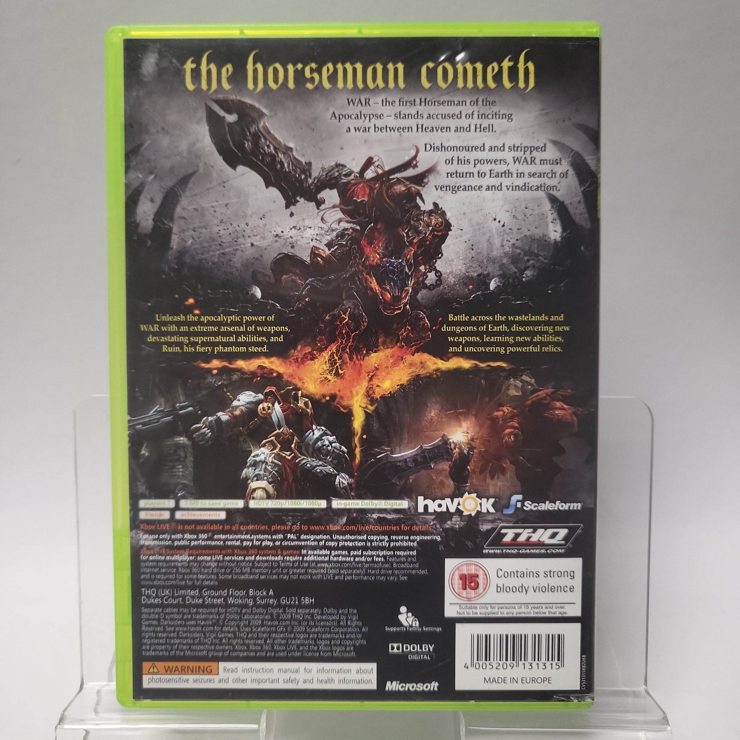 Darksiders American Edition Xbox 360 - Feniks Gameshop